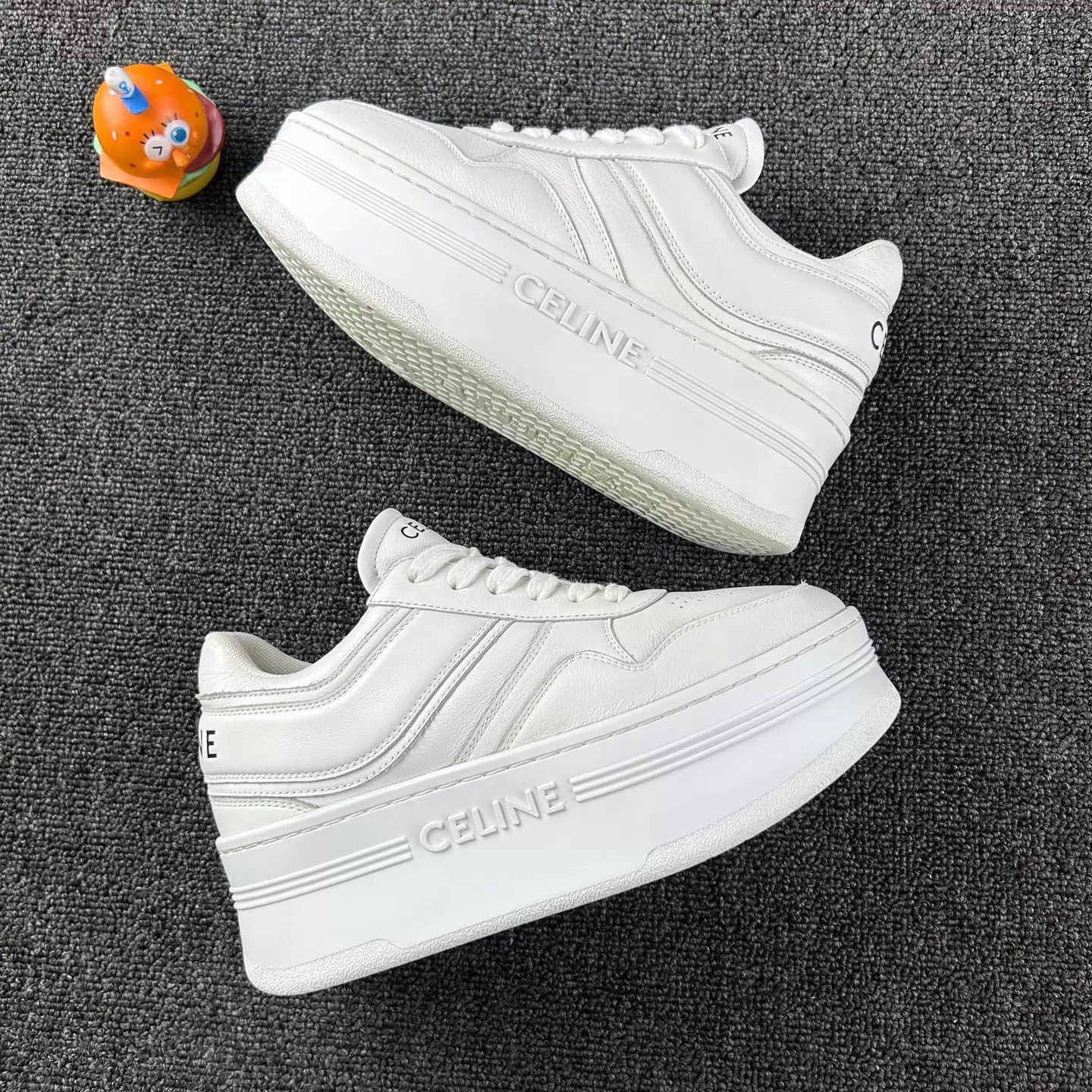 Celine Celine White Platform Sneakers 35 Size US 5 / IT 35 - 4 Thumbnail