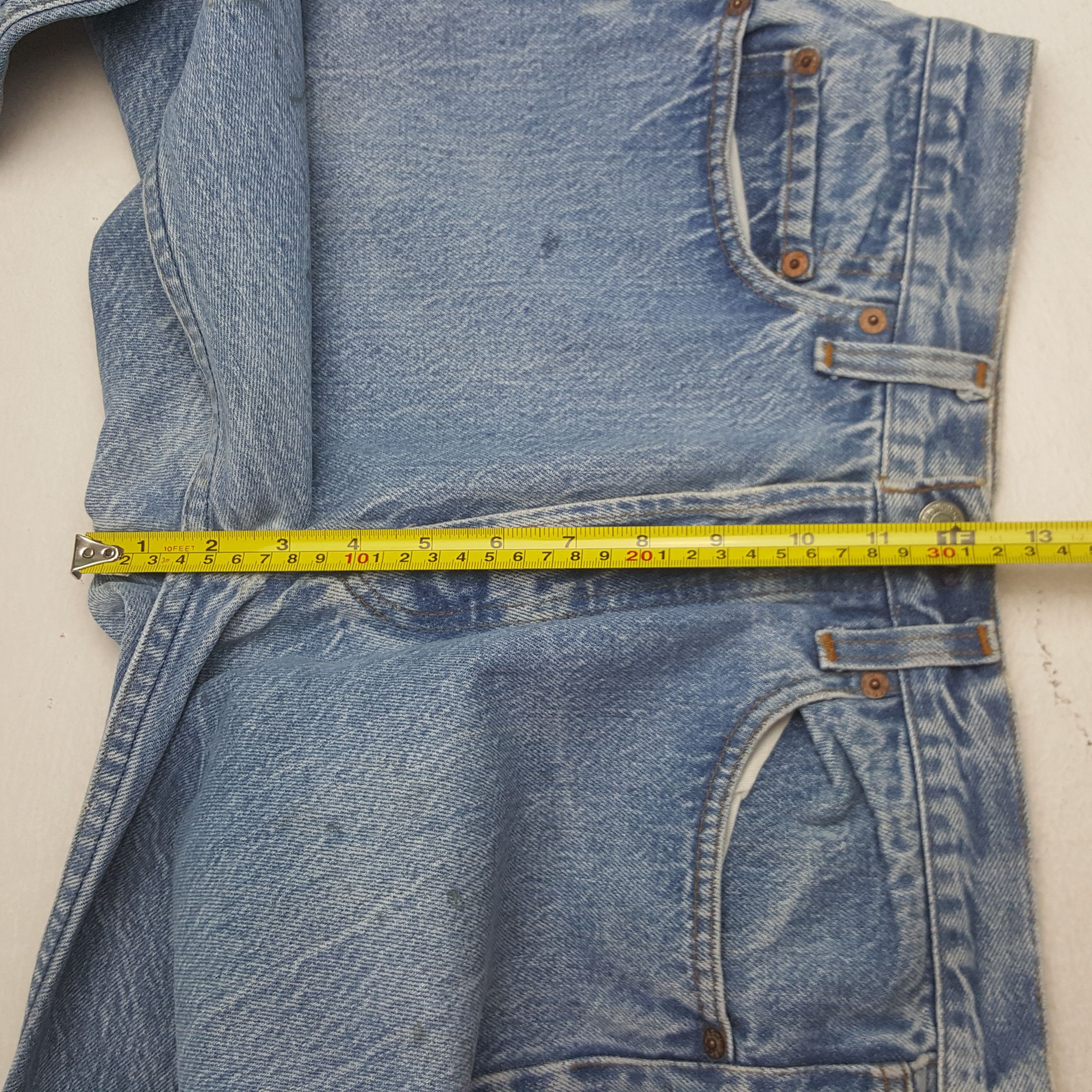 Levi's Vintage Levi Strauss & Co 501 American Denim Jeans RR15 Size US 29 - 10 Thumbnail