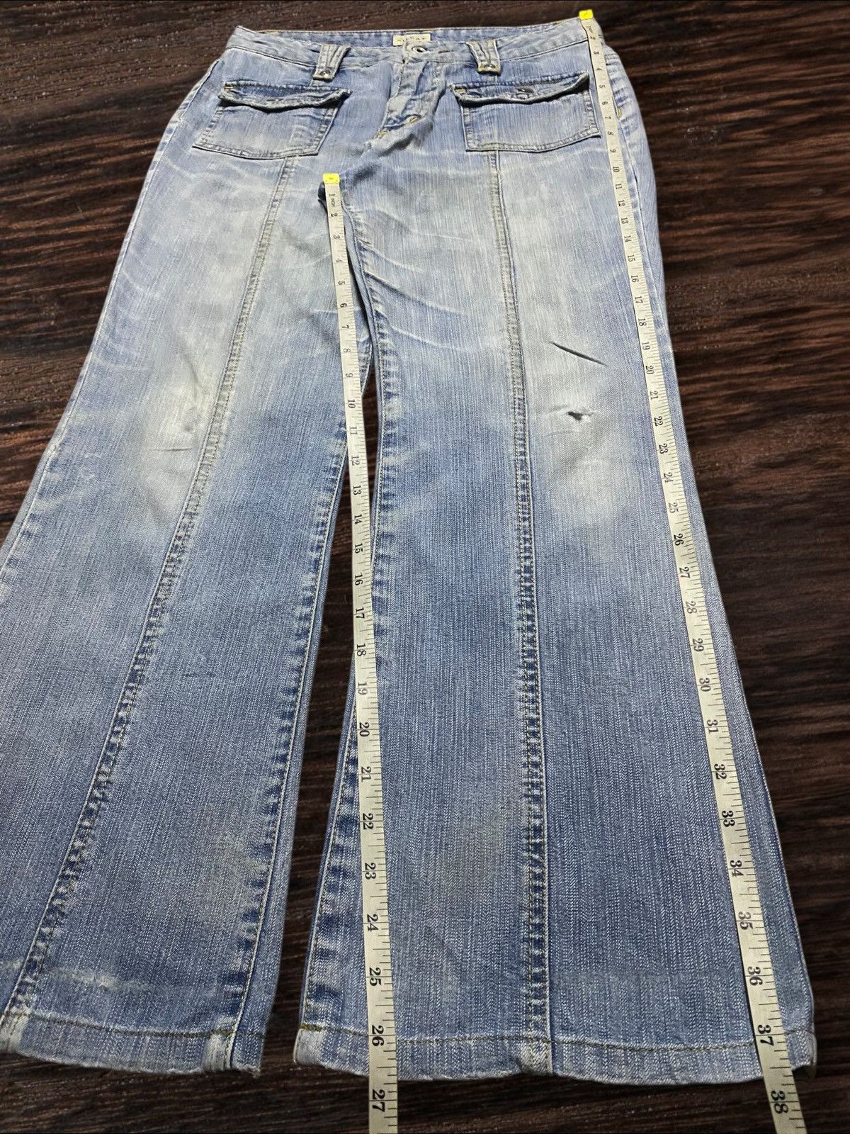Japanese Brand Vintage Japanese Brand Silcat Bush Pant Light Wash Baggy Size US 30 / EU 46 - 13 Thumbnail
