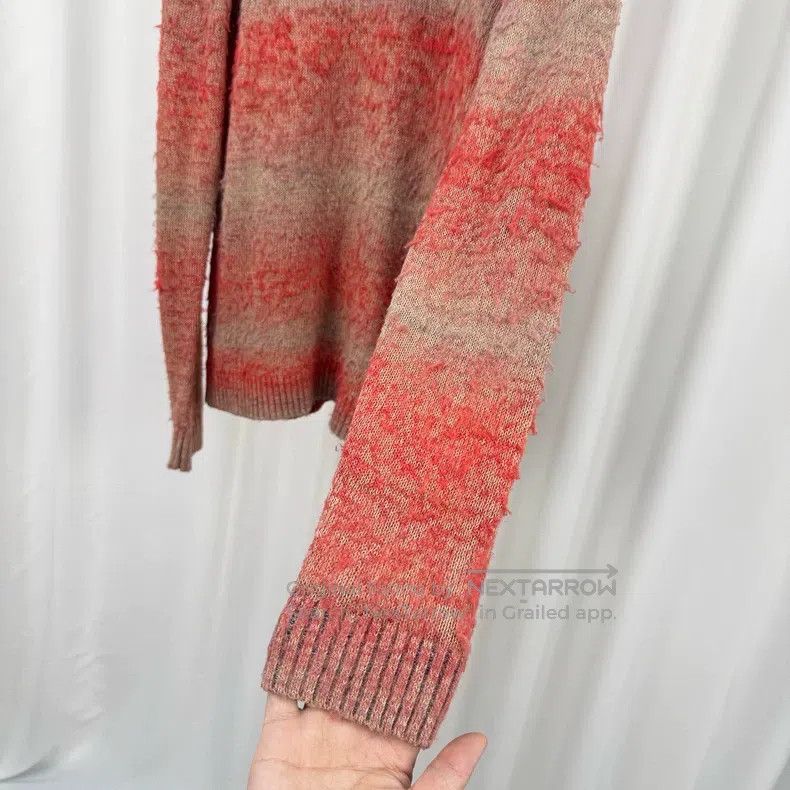 Acne Studios Acne Studios Fuzzy design gradient striped knitted sweater Size US XS / EU 42 / 0 - 4 Thumbnail