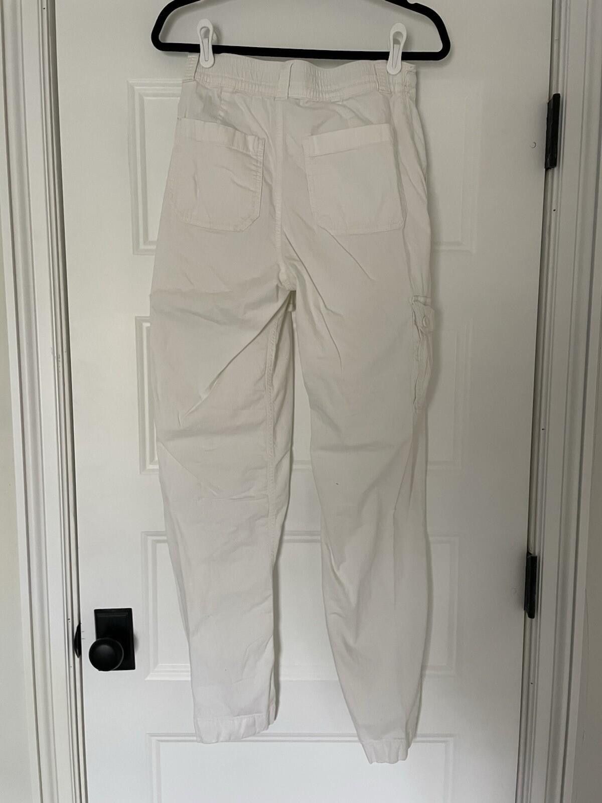 Hollister Hollister Ultrahigh-rise dad cargo pants white 27L Women Size 27" / US 4 / IT 40 - 2 Thumbnail