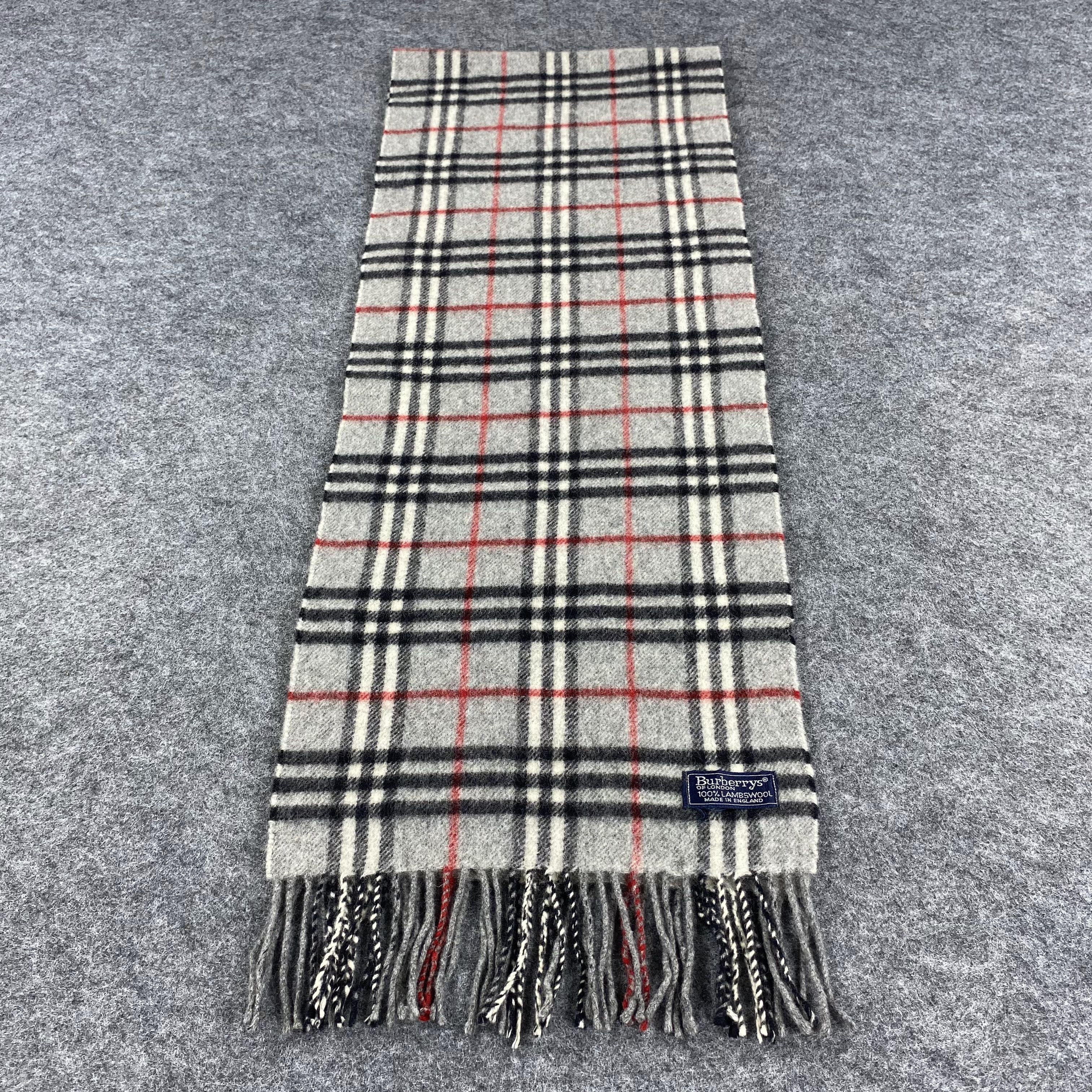 Burberry × Vintage GF10203 Burberry Scarf Neck Wear Muffler Size ONE SIZE - 1 Thumbnail