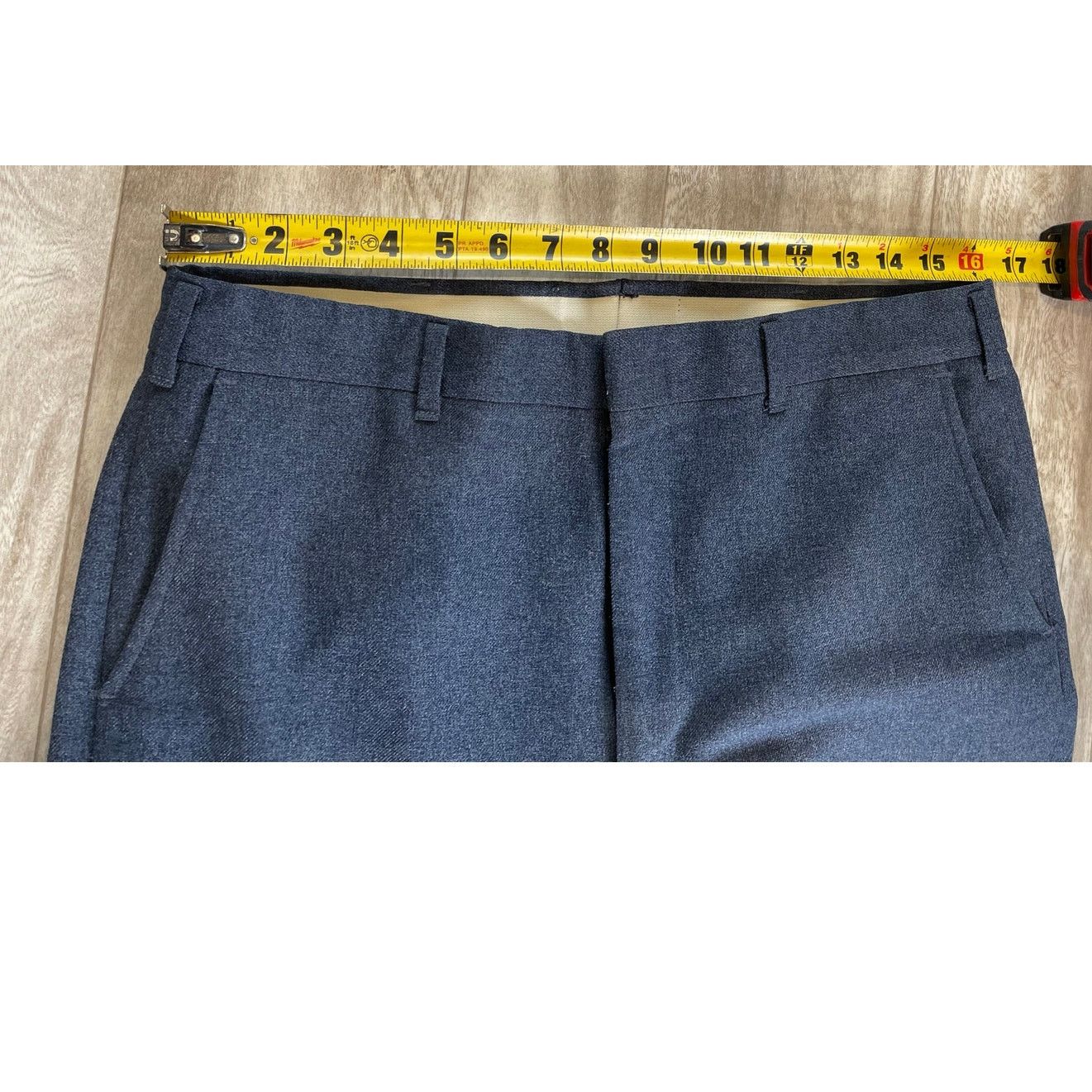 Haggar Haggar Trousers 32x32 Gray Pants VTG 80s USA Dadcore Y2K Size US 32 / EU 48 - 6 Thumbnail