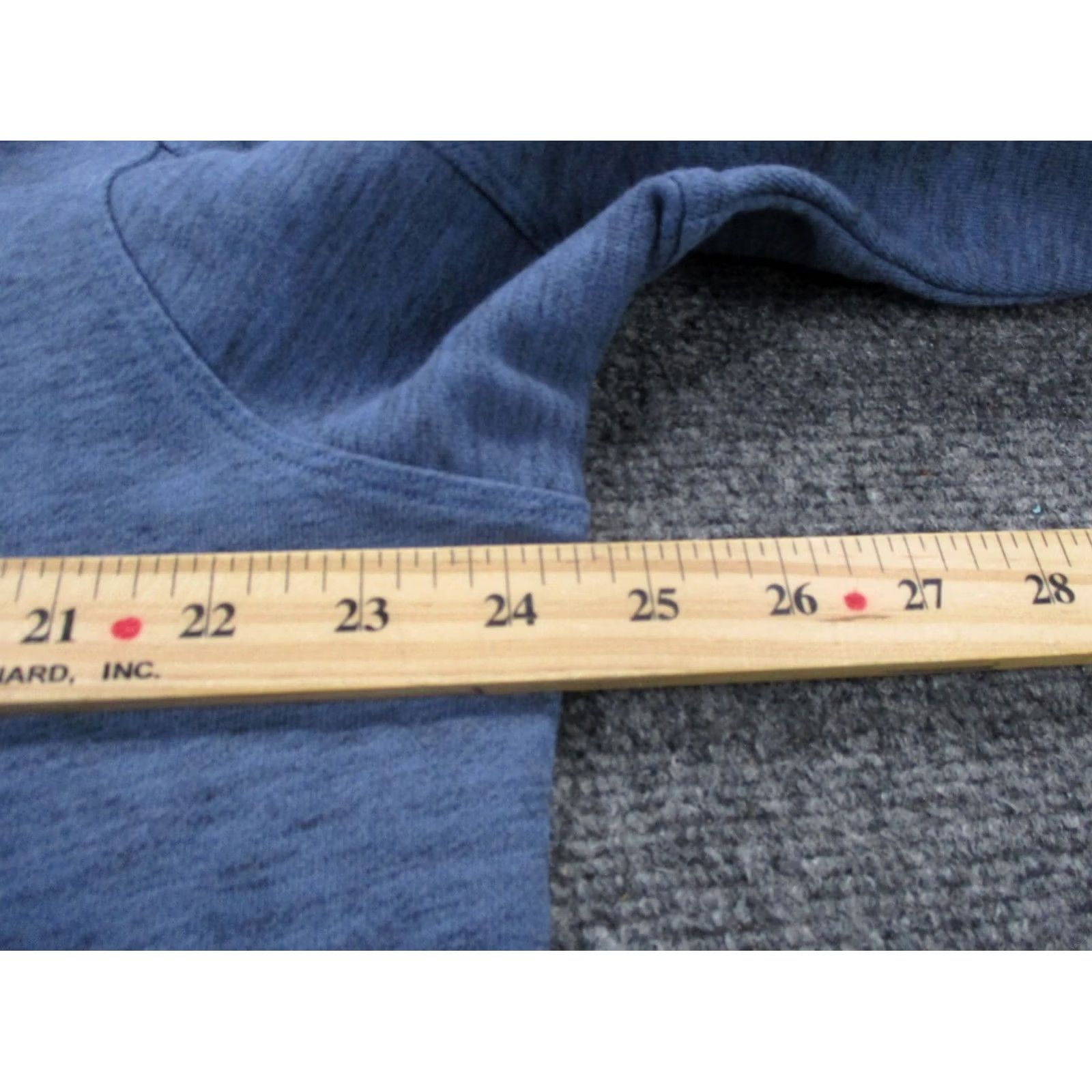 Vintage Duluth Shirt Mens L Blue Pullover Loophole V Neck Relaxed Knit Thermal Logo Outdoor Fall Winter Size US L / EU 52-54 / 3 - 5 Thumbnail
