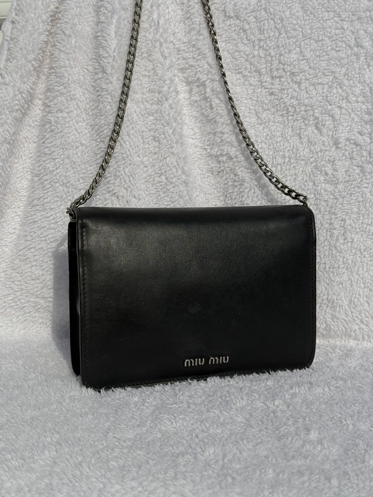 Miu Miu 💥RARE💥 vintage miu miu shoulder bag leather with star acc Size ONE SIZE - 4 Thumbnail