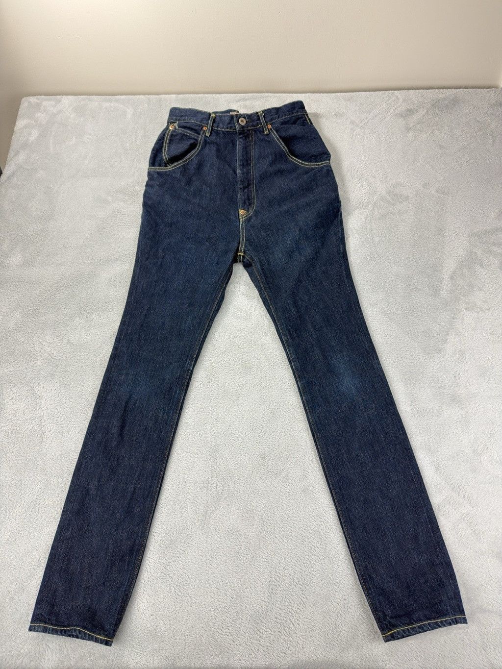 Kapital Kapital Men's Sz 0/XS Zipper Fly Skinny Sarouel Indigo Blue Size US 28 / EU 44 - 1 Thumbnail