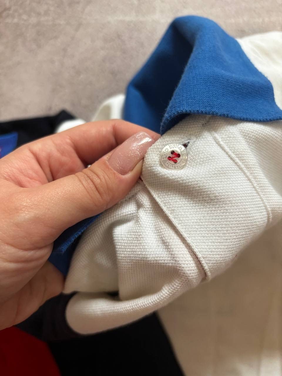 Polo Ralph Lauren × Vintage Polo Ralph Lauren distressed rugby polo Size US L / EU 52-54 / 3 - 7 Thumbnail