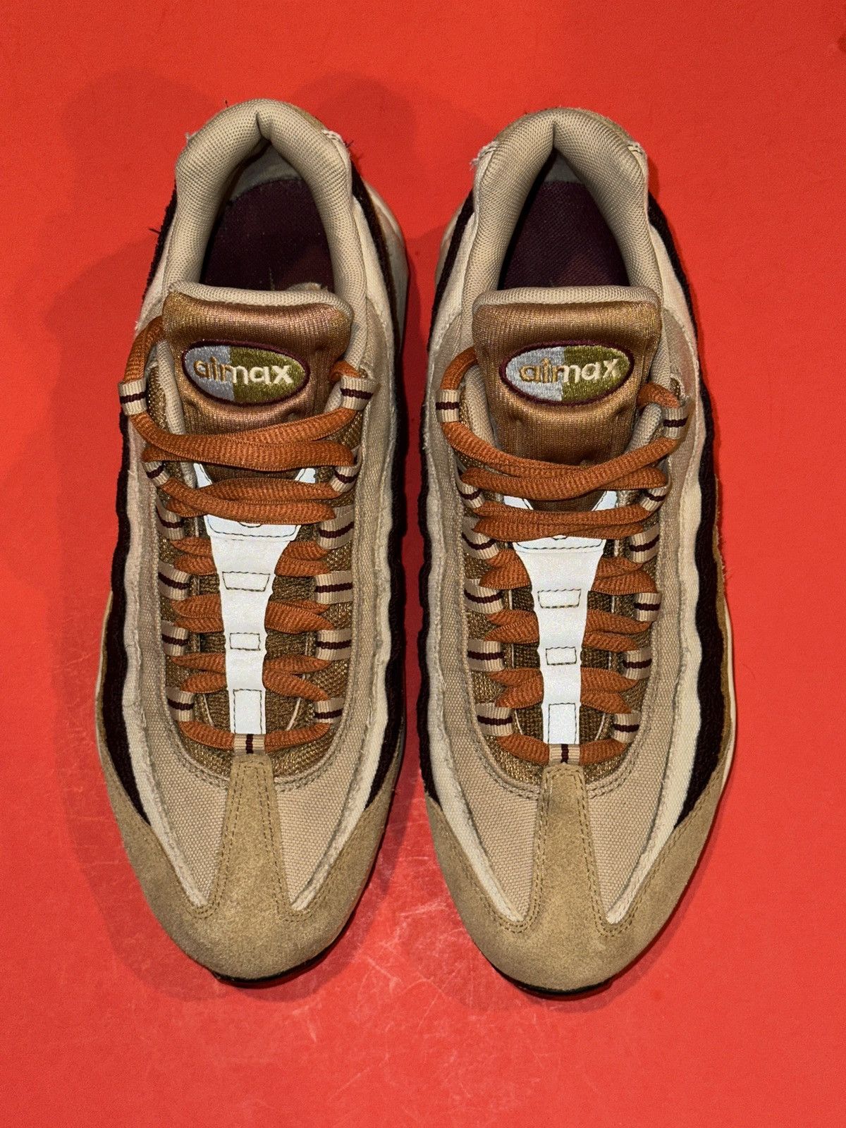 Nike Nike Air Max 95 Premium Desert Sand Sneakers 538416 205 