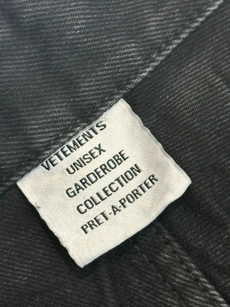 Vetements Vetements SizeS Big destroyed denim pants with reverse pock Size US 31 - 2 Thumbnail