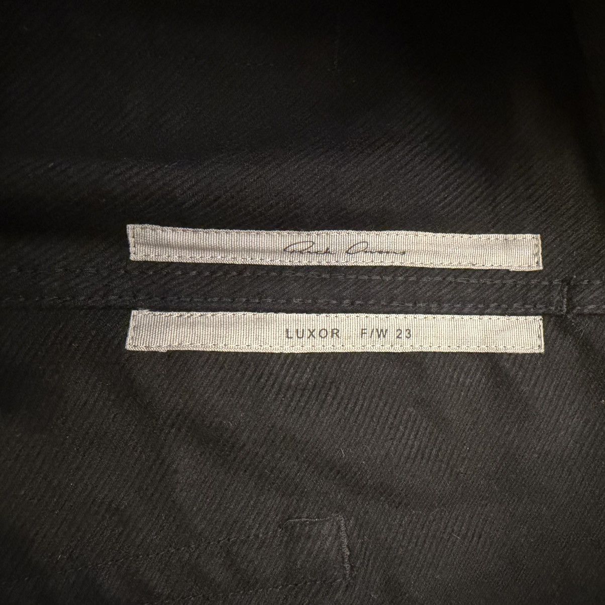 Rick Owens FW23 Luxor Geth Corduroy Trousers Size US 33 - 4 Thumbnail