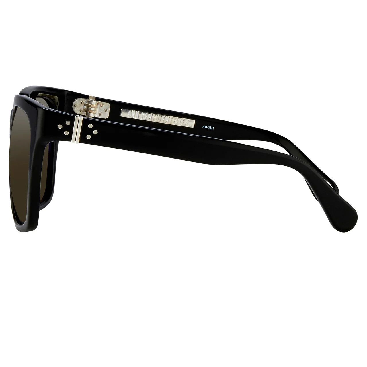 Ann Demeulemeester Ann Demeulemeester Sunglasses Oversized Black and Grey Size ONE SIZE - 10 Thumbnail