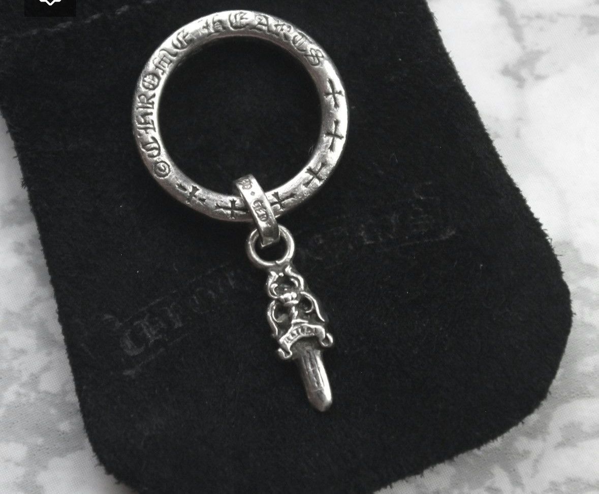 Chrome hearts classic ring with dagger