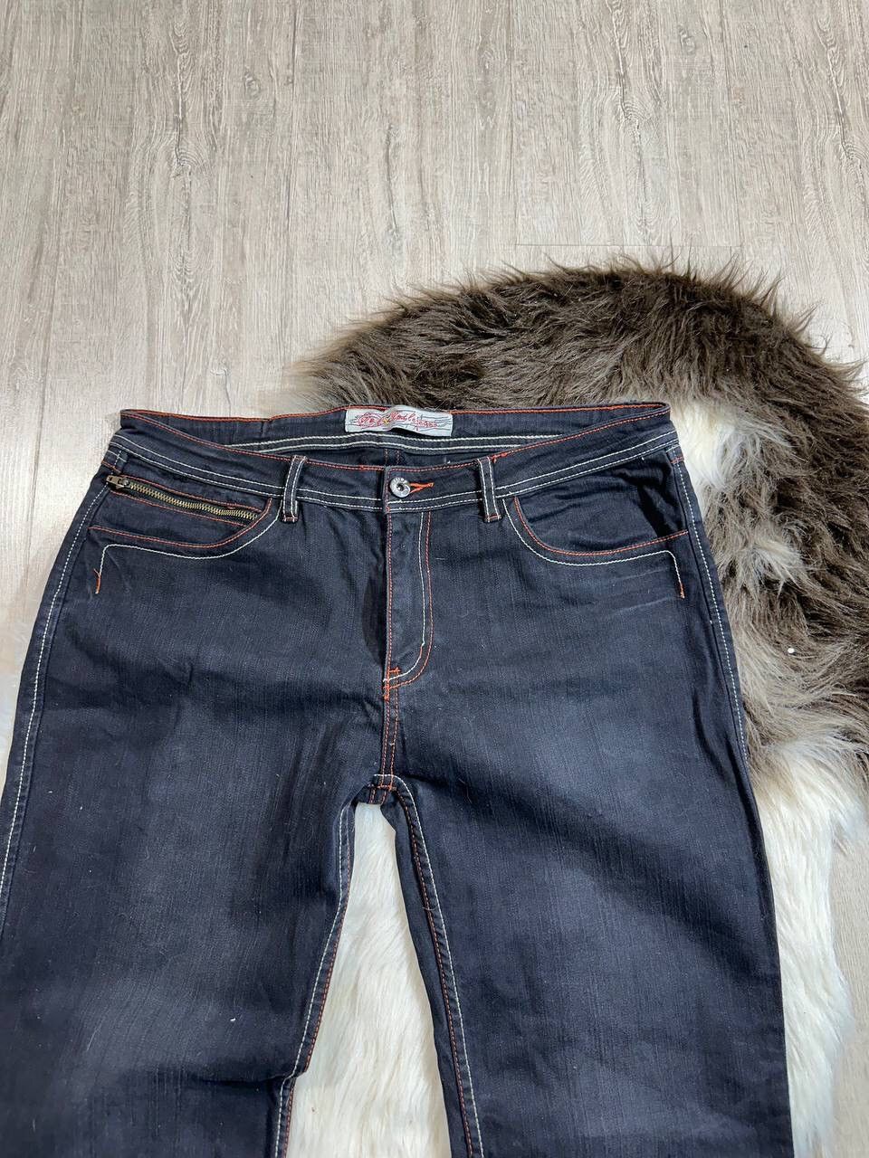 Vintage Vintage Avantgarde Flared Jeans Size US 29 - 3 Thumbnail