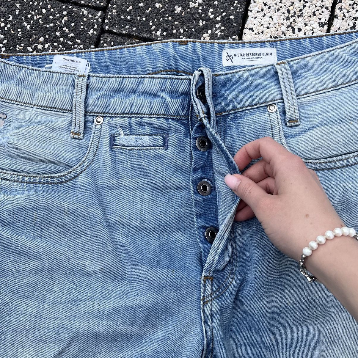 G-Star × Japanese Brand × Vintage G Star Vintage Double Knee Jeans Japan Style Size US 34 / EU 50 - 10 Thumbnail