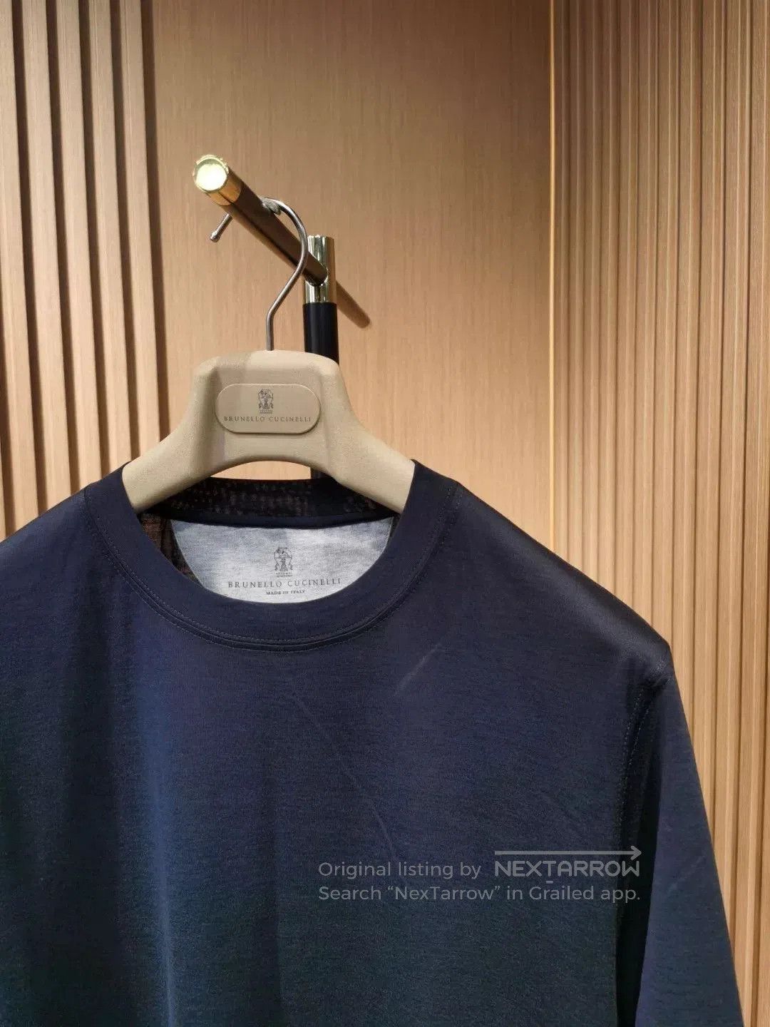 Brunello Cucinelli Brunello Cucinelli Silk Cotton Short Sleeve T-Shirt. Size US S / EU 44-46 / 1 - 2 Thumbnail
