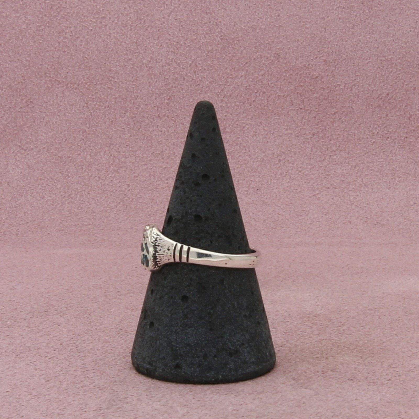 Sterling Silver sterling silver southwestern turquoise eagle ring size 8.25 Size ONE SIZE - 2 Thumbnail
