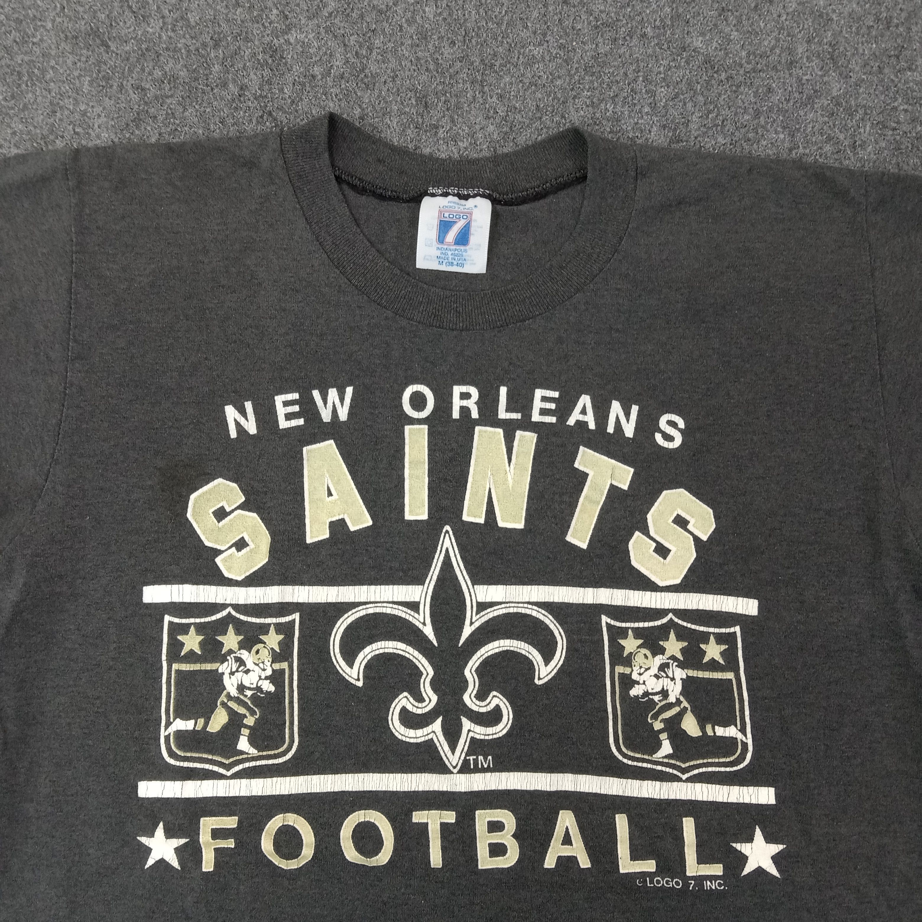 NFL New Orleans Saints Football Team Tshirt C259N70 Size US S / EU 44-46 / 1 - 2 Thumbnail