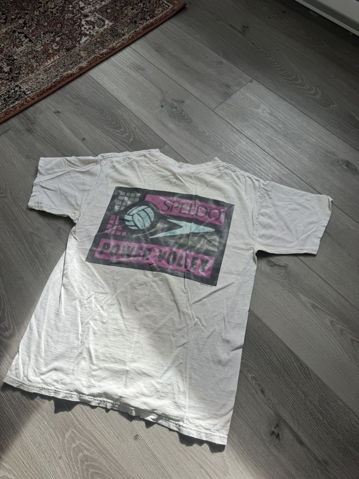 Vintage Speedo volleyball shirt Size US L / EU 52-54 / 3 - 2 Thumbnail