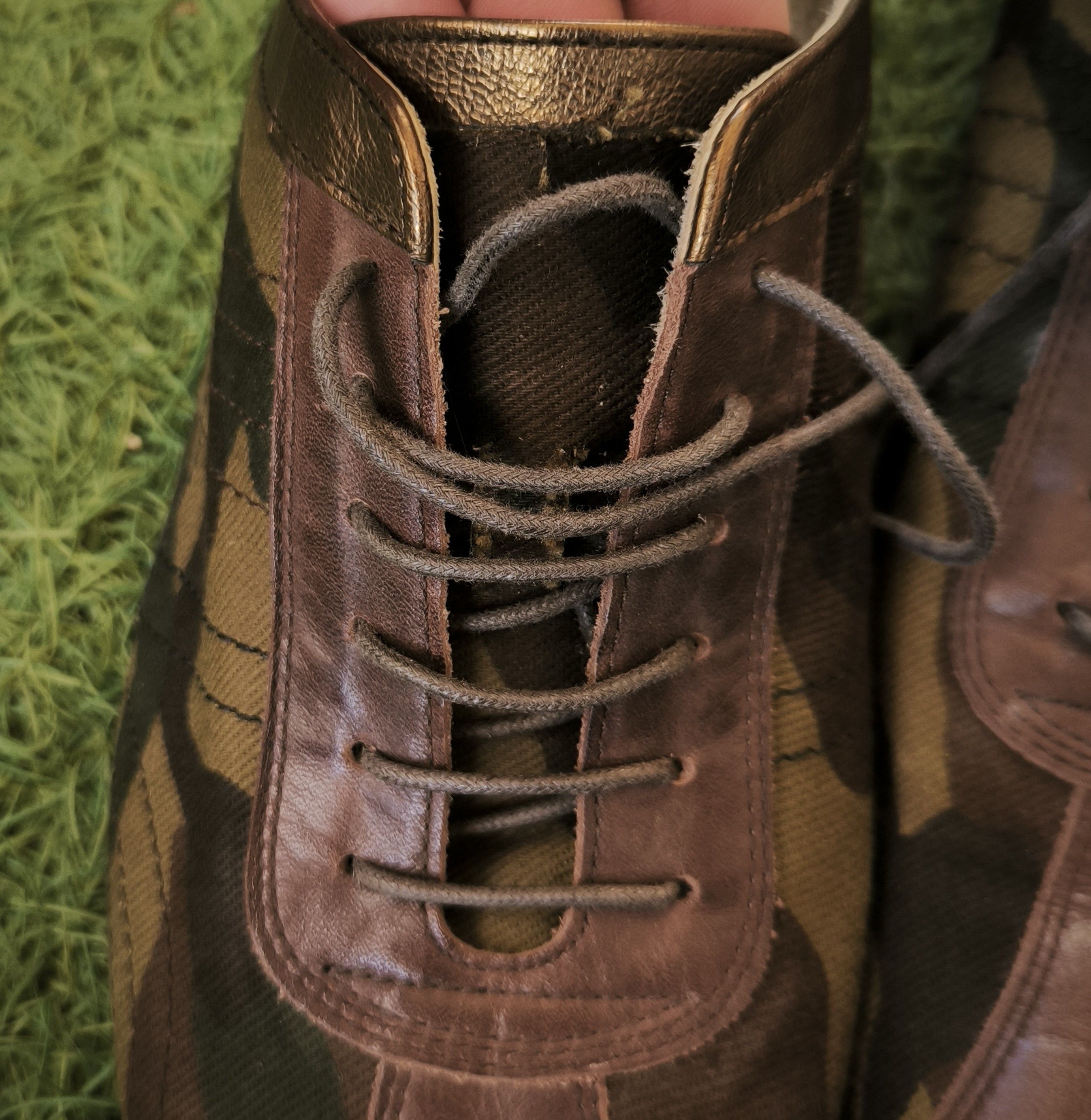 Yohji Yamamoto Yohji Yamamoto x Hiromu Takahara FEMME Camouflage Sneakers Size US 6 / IT 36 - 4 Thumbnail