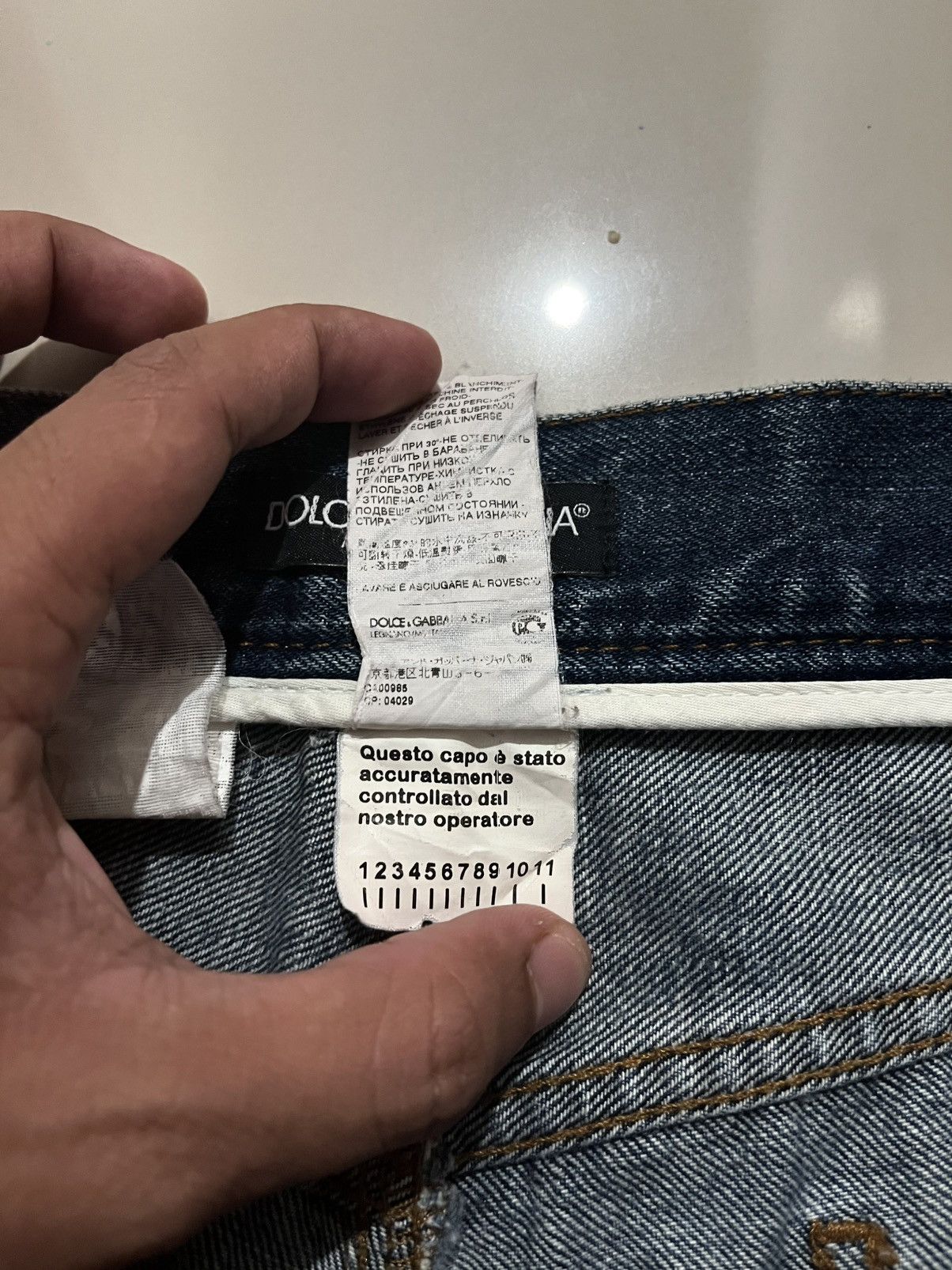 Dolce & Gabbana FW2009 DOLCE & GABBANA CLAWMARK JEANS Size US 34 / EU 50 - 7 Thumbnail