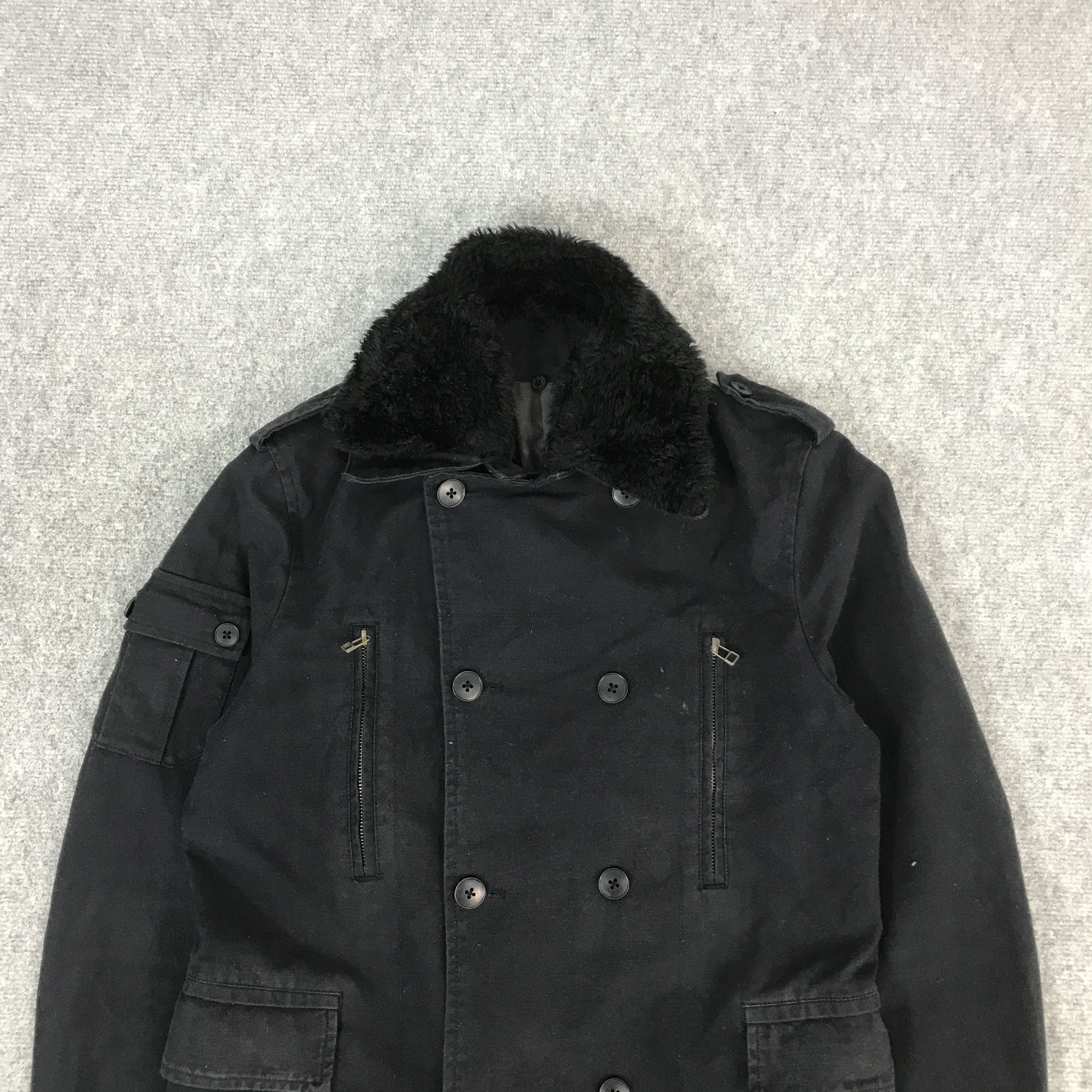 Takeo Kikuchi TAKEO KIKUCHI BLACK JACKET DOUBLE BREASTED DESIGN Size US L / EU 52-54 / 3 - 3 Thumbnail