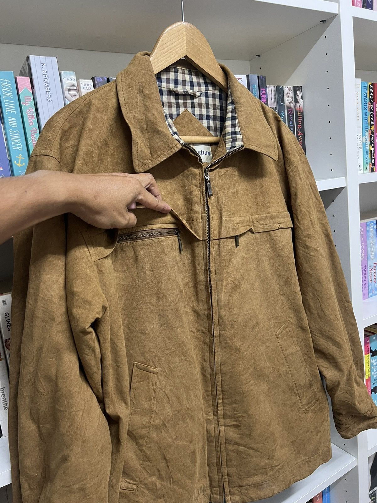 Aquascutum Aquascutum London Suede Leather Jacket Size US M / EU 48-50 / 2 - 4 Thumbnail