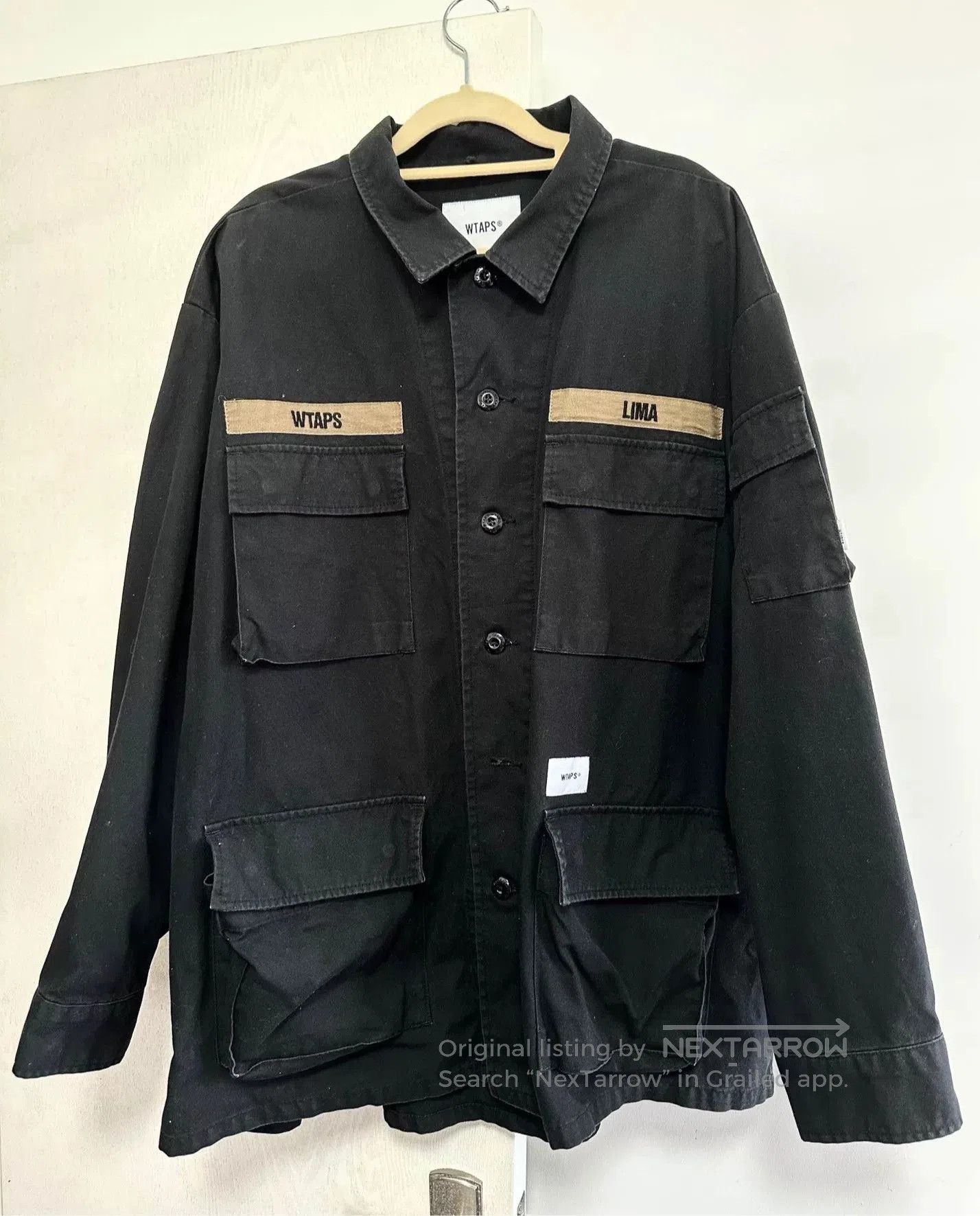 Wtaps WTAPS Cotton Canvas Four. Size US L / EU 52-54 / 3 - 1 Thumbnail