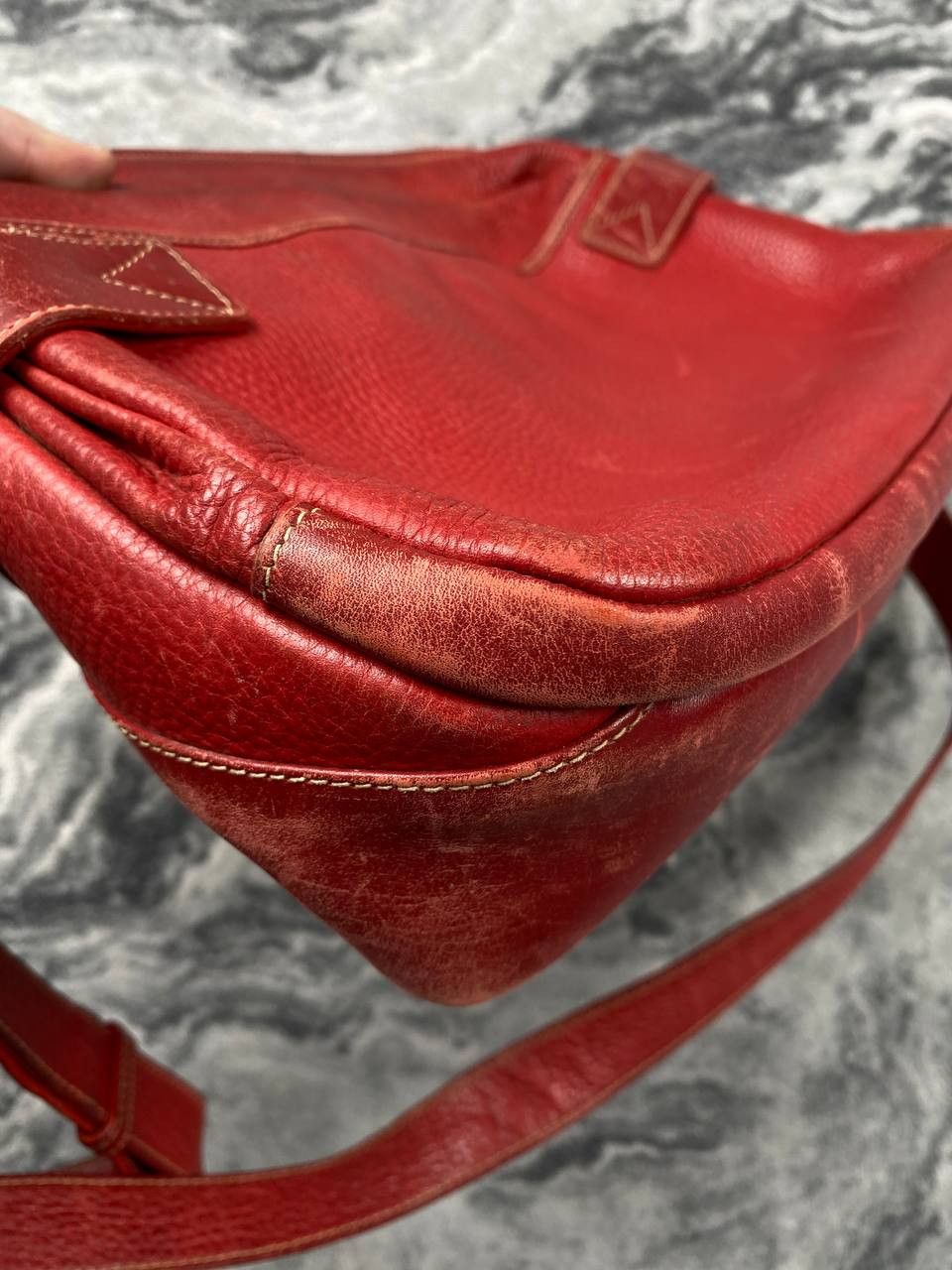 Gucci Vintage Gucci 80s-90s Leather Crossbody Shoulders Size ONE SIZE - 13 Thumbnail