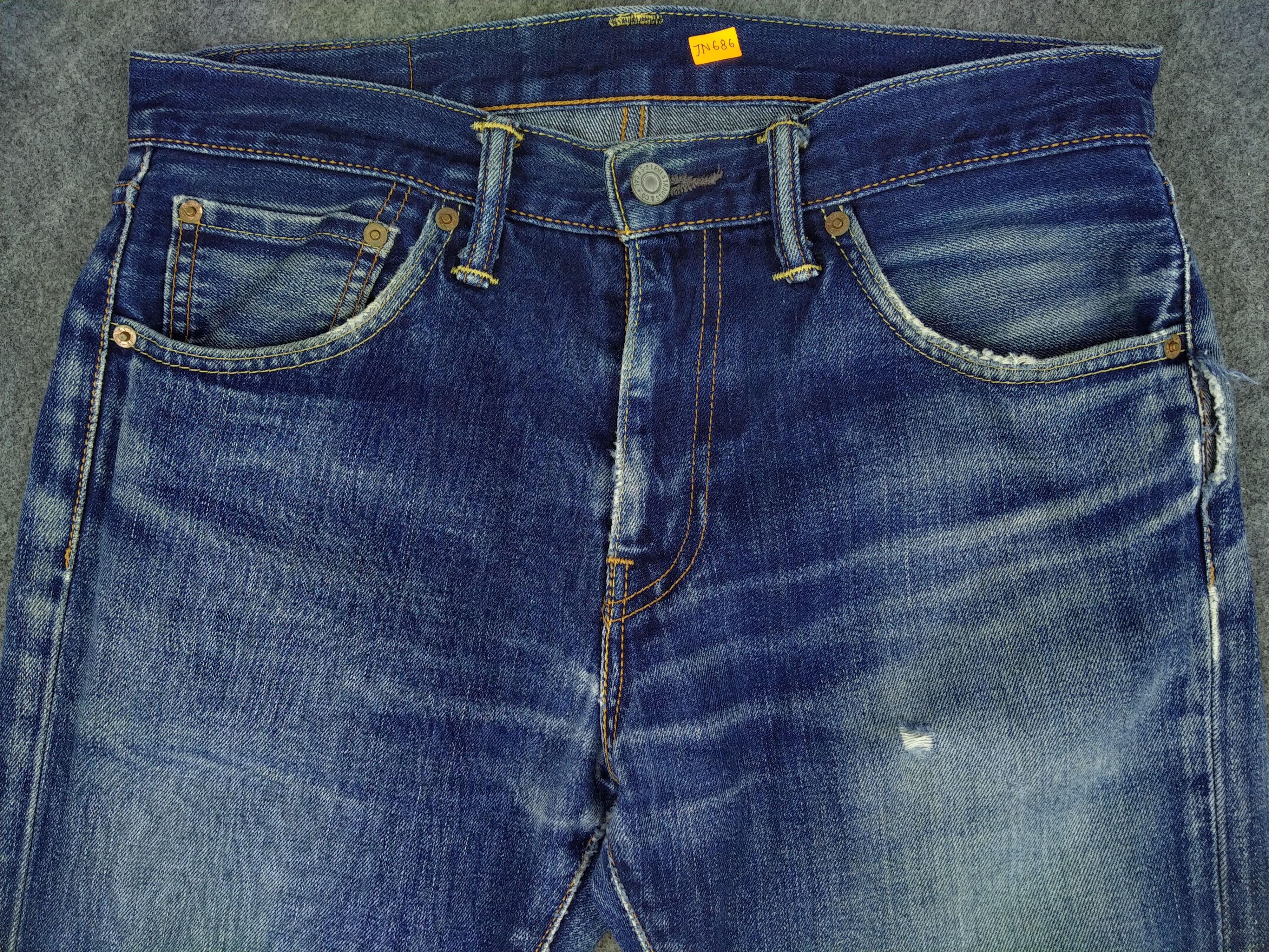 Levi's Distressed Levi's 527 Flare Denim 32x30.5 -JN686 Size US 32 / EU 48 - 3 Thumbnail