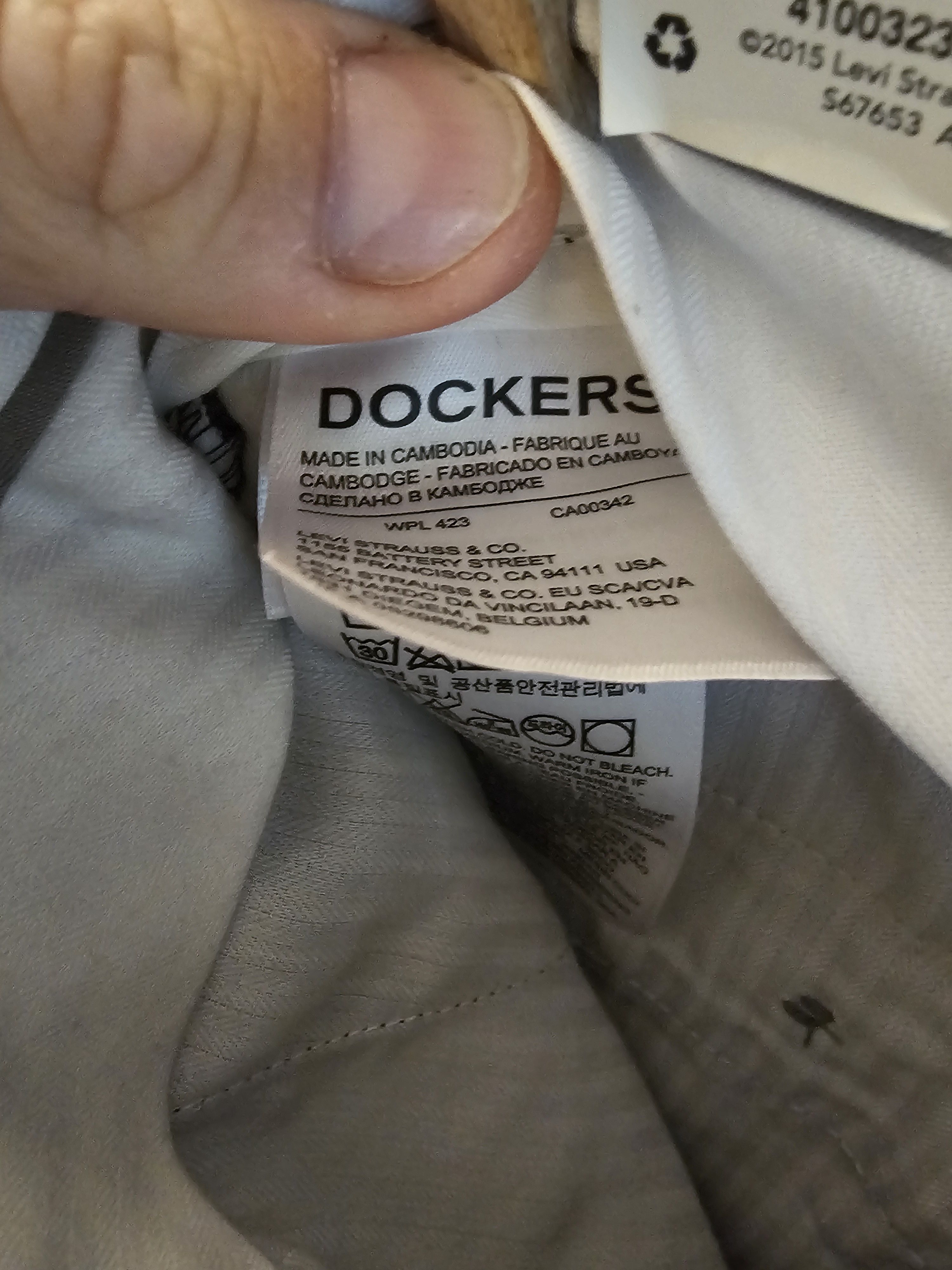Dockers NWT Dockers Ultimate Iron Free Trouser Straight Fit - 34x32 Size US 34 / EU 50 - 5 Thumbnail