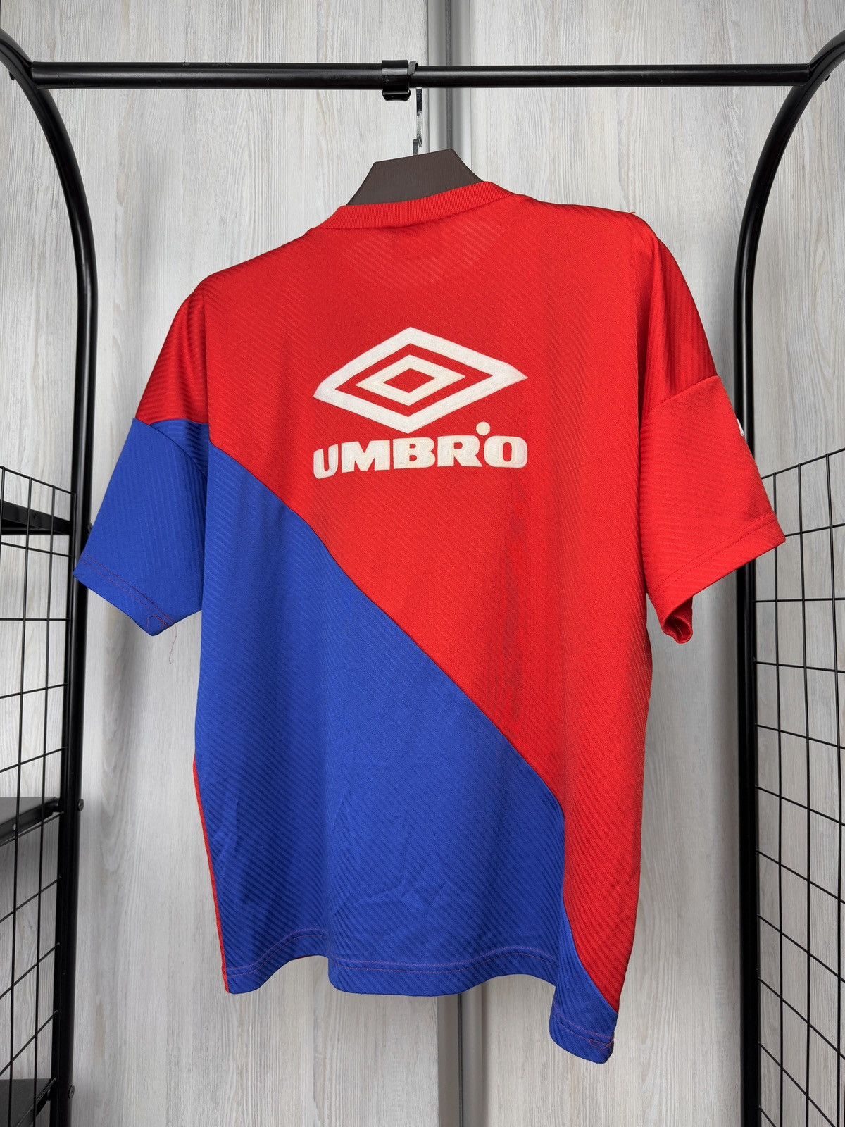 Umbro Chelsea 1993/95 Umbro Amiga Training Football Shirt Jersey L Size US L / EU 52-54 / 3 - 8 Thumbnail