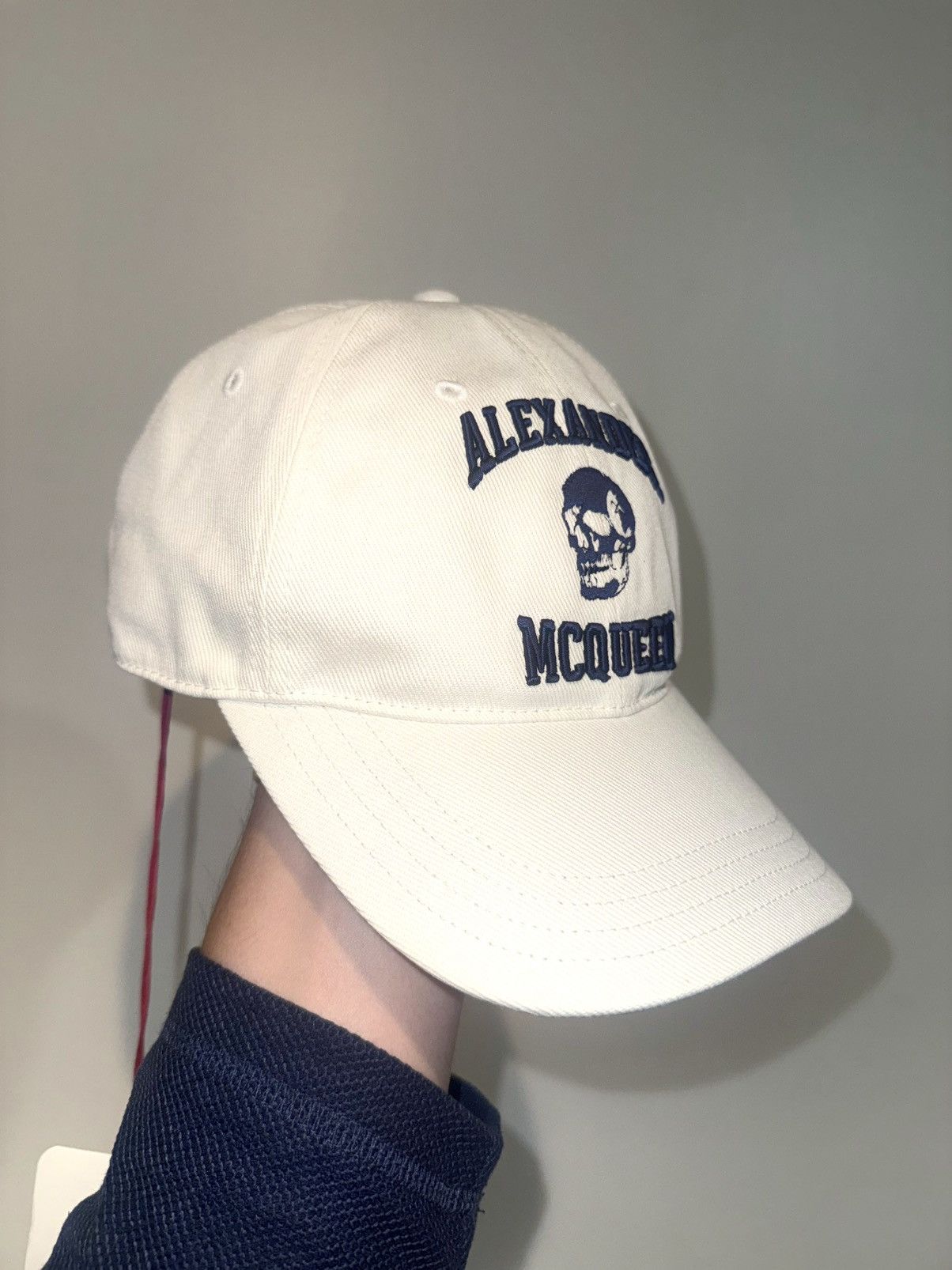 Alexander McQueen Alexander McQueen Varsity Skull Hat Size ONE SIZE - 2 Thumbnail