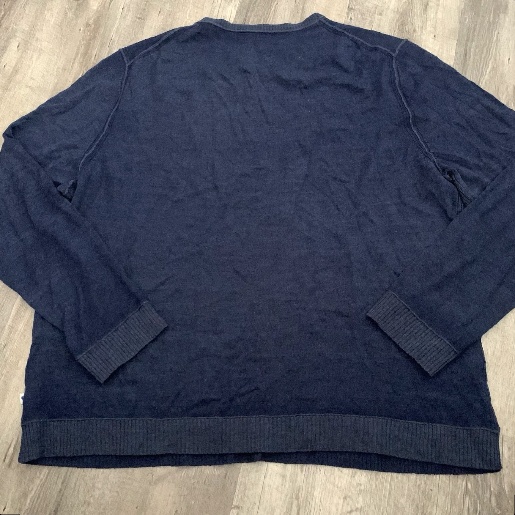 Tommy Bahama VINTAGE Tommy Bahama Sweater Mens XL Magic Sands Blue 100% Extra Fine Merino Wool Light Size US XL / EU 56 / 4 - 5 Thumbnail