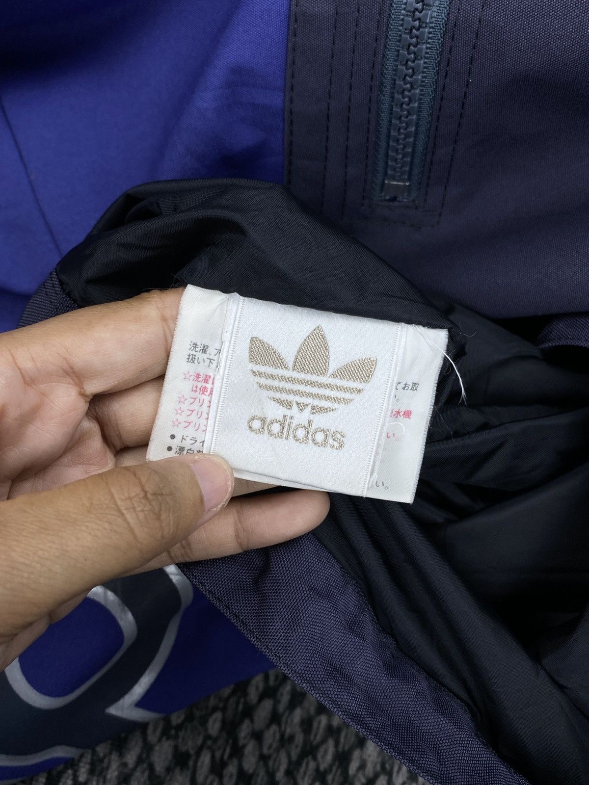 Adidas 🔥RARE Vintage Adidas Three Stripes Pullover Anorak Jacket Size US L / EU 52-54 / 3 - 15 Thumbnail