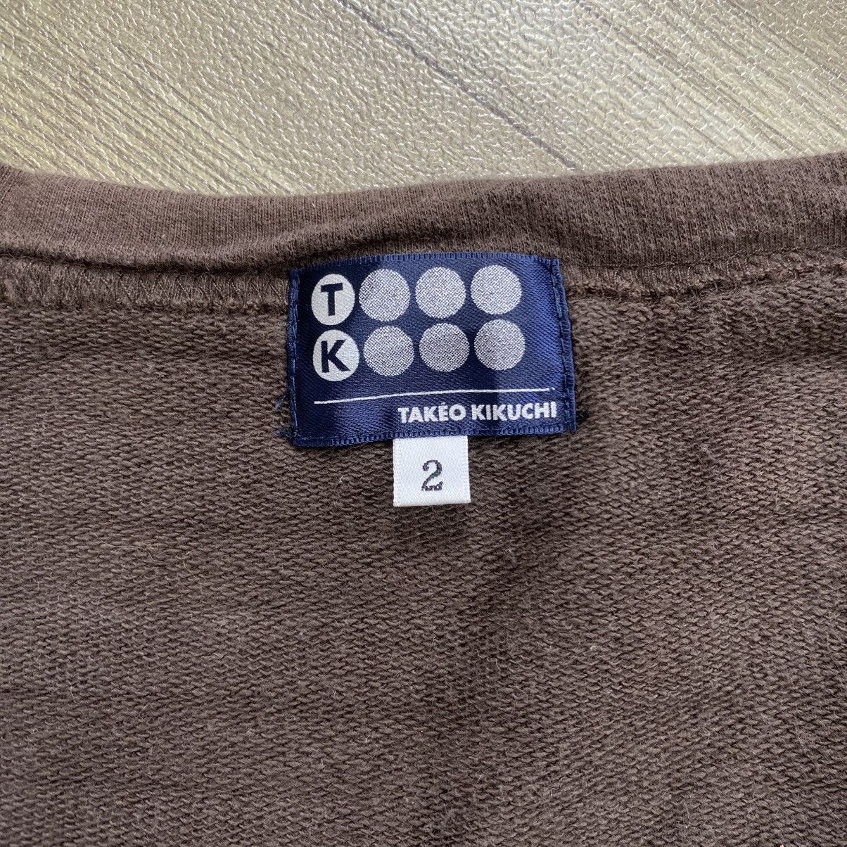 Takeo Kikuchi Vintage Takeo Kikuchi Distressed Brown Travis Scott Cardigan Size US M / EU 48-50 / 2 - 7 Thumbnail
