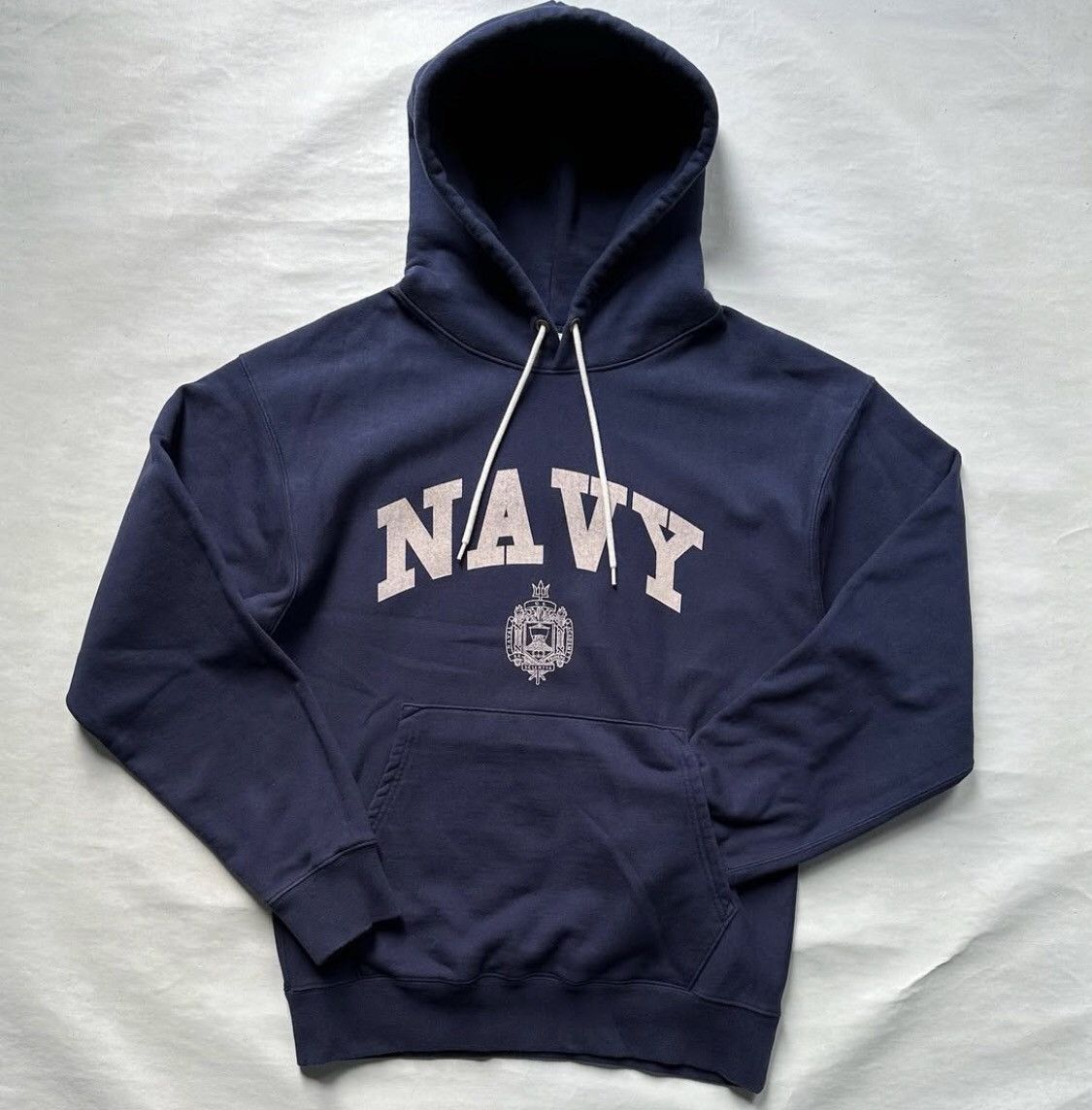 Beams Plus Outstanding & Co V.S.C Hood Sweat Navy 'NAVY' Size US M / EU 48-50 / 2 - 4 Thumbnail