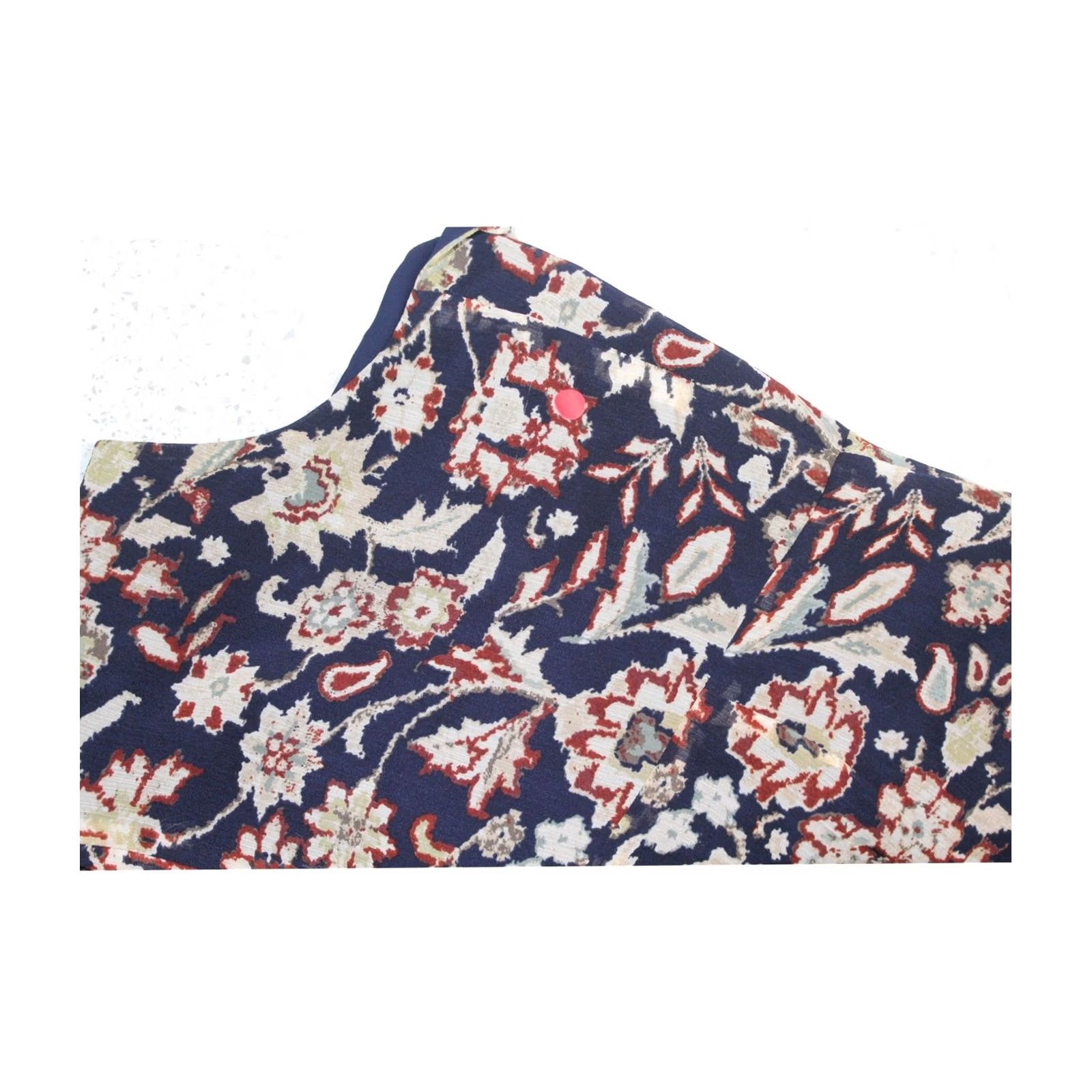 Ralph Lauren Ralph Lauren Womens Chiffon Floral Evening Maxi Dress navy 18 Size XXL / US 16-18 / IT 52-54 - 3 Thumbnail