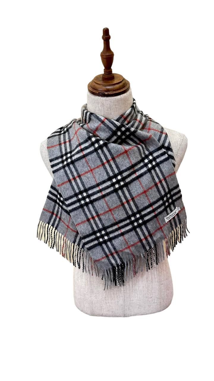 Burberry Burberrys Vintage CASHMERE Scarf / Muffler Size ONE SIZE - 1 Thumbnail