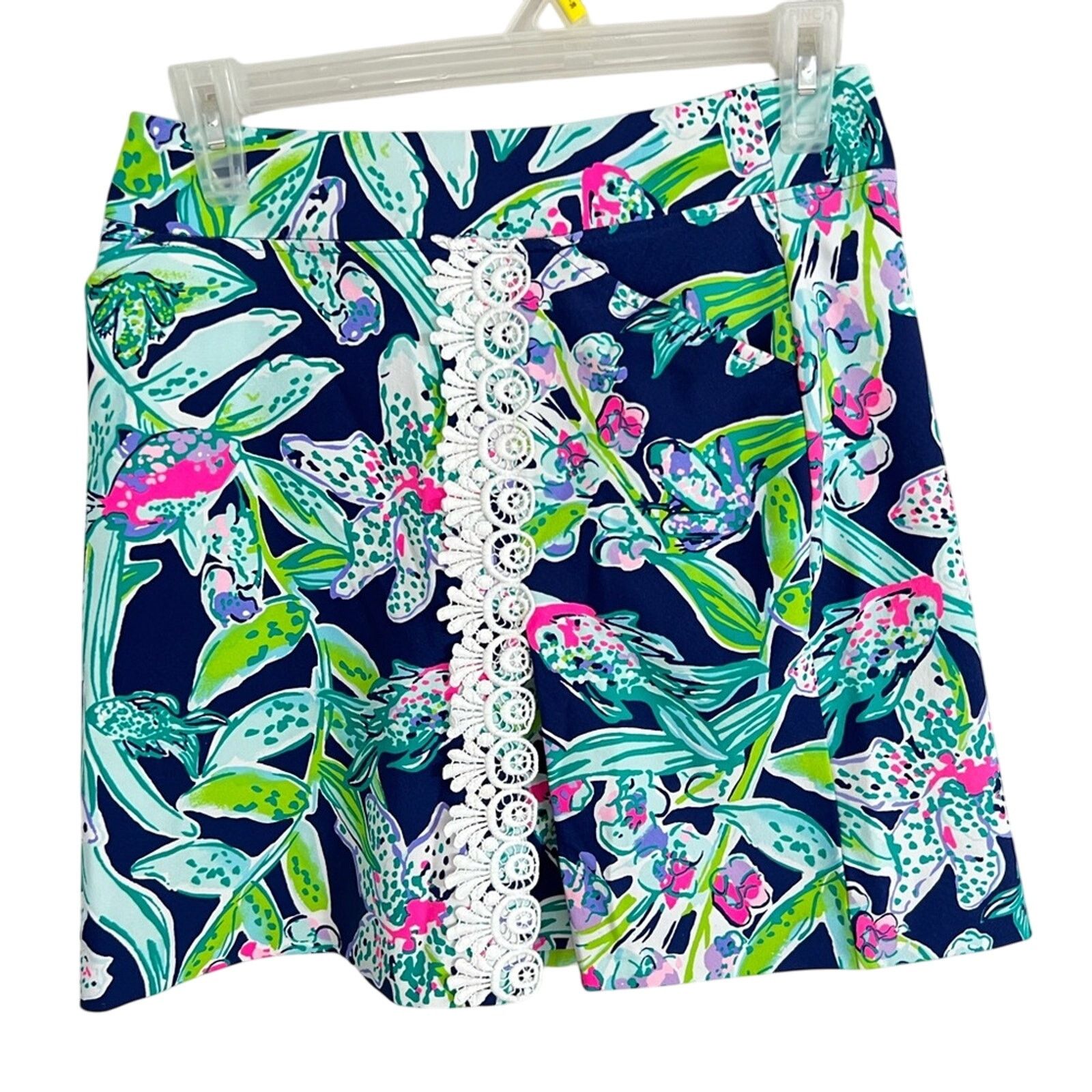 Lilly Pulitzer Lilly Pulitzer Women's UPF 50+ Luxletic Daphne Skort Blue 00 Size 24" / US 00 / IT 34 - 1 Thumbnail