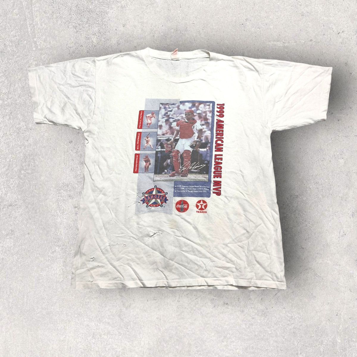 MLB × Vintage Vintage Ivan Pudge Rodriguez tee Size US XL / EU 56 / 4 - 1 Thumbnail