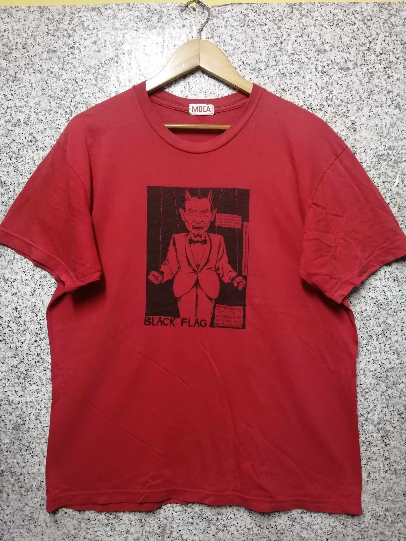 Band Tees Vintage Black Flag Very Rare Size US L / EU 52-54 / 3 - 1 Thumbnail