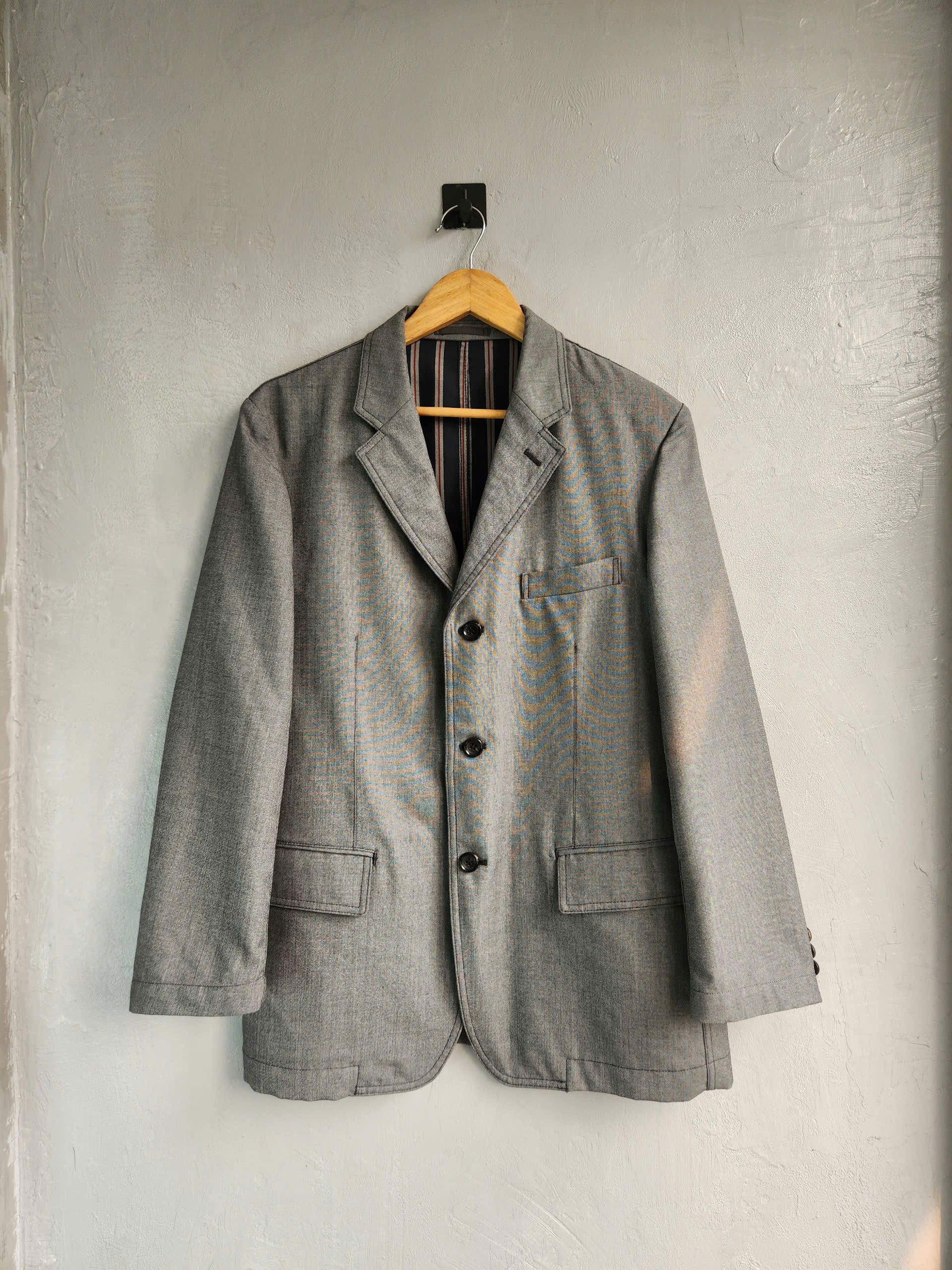 Comme des Garcons × Comme des Garcons Homme Comme Des Garcons Homme AW08 Tailored Wool Jacket Size US M / EU 48-50 / 2 - 1 Thumbnail