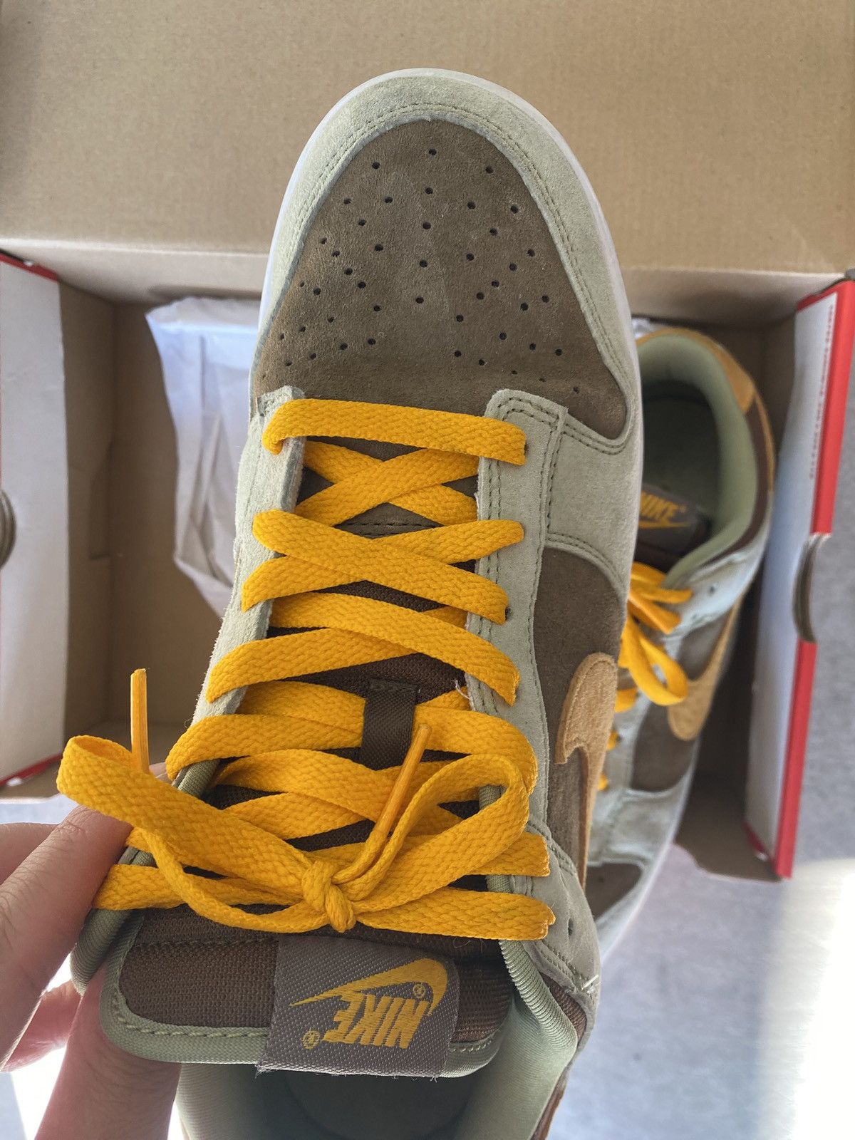 Nike Nike Dunk Low Dusty Olive Size US 10 / EU 43 - 9 Thumbnail