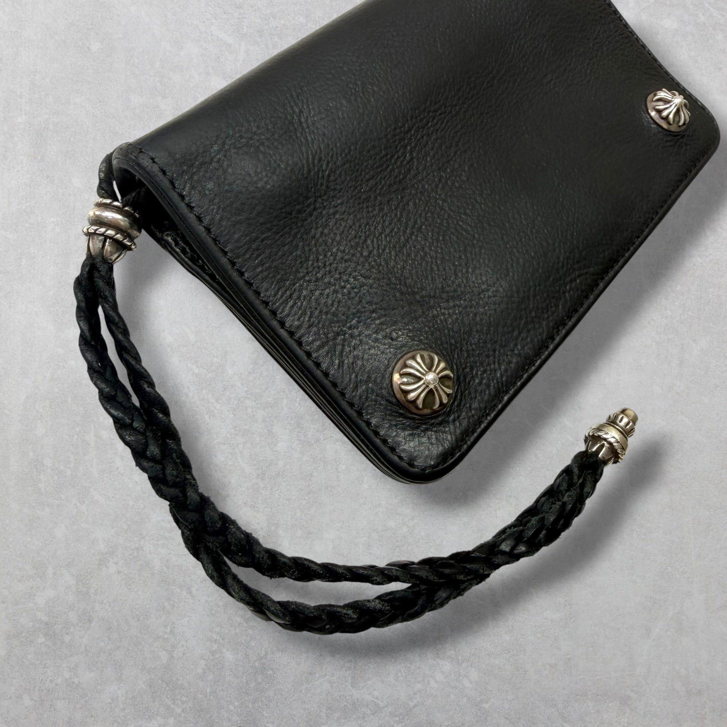 Chrome Hearts Chrome Hearts 2 Zip Crossball Wallet w/ Strap Size ONE SIZE - 3 Thumbnail