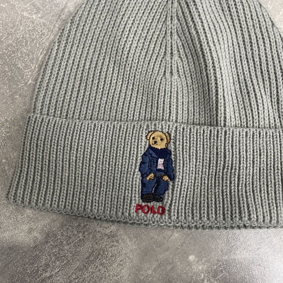 Polo Ralph Lauren Polo Ralph Lauren Bear Beanie Hat Size ONE SIZE - 3 Thumbnail