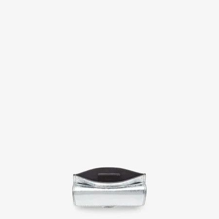 Fendi o1s1wg111125 Size: OS / Baguette Card Holder in Silver Size ONE SIZE - 3 Thumbnail