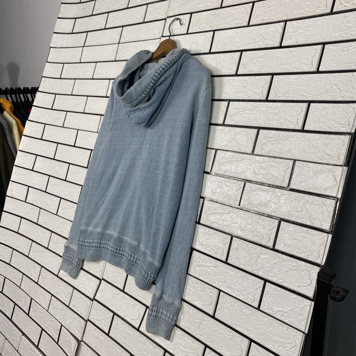 Japanese Brand Indigo Zipper Denim Sweater Japan Issey Miyake Size US M / EU 48-50 / 2 - 11 Thumbnail