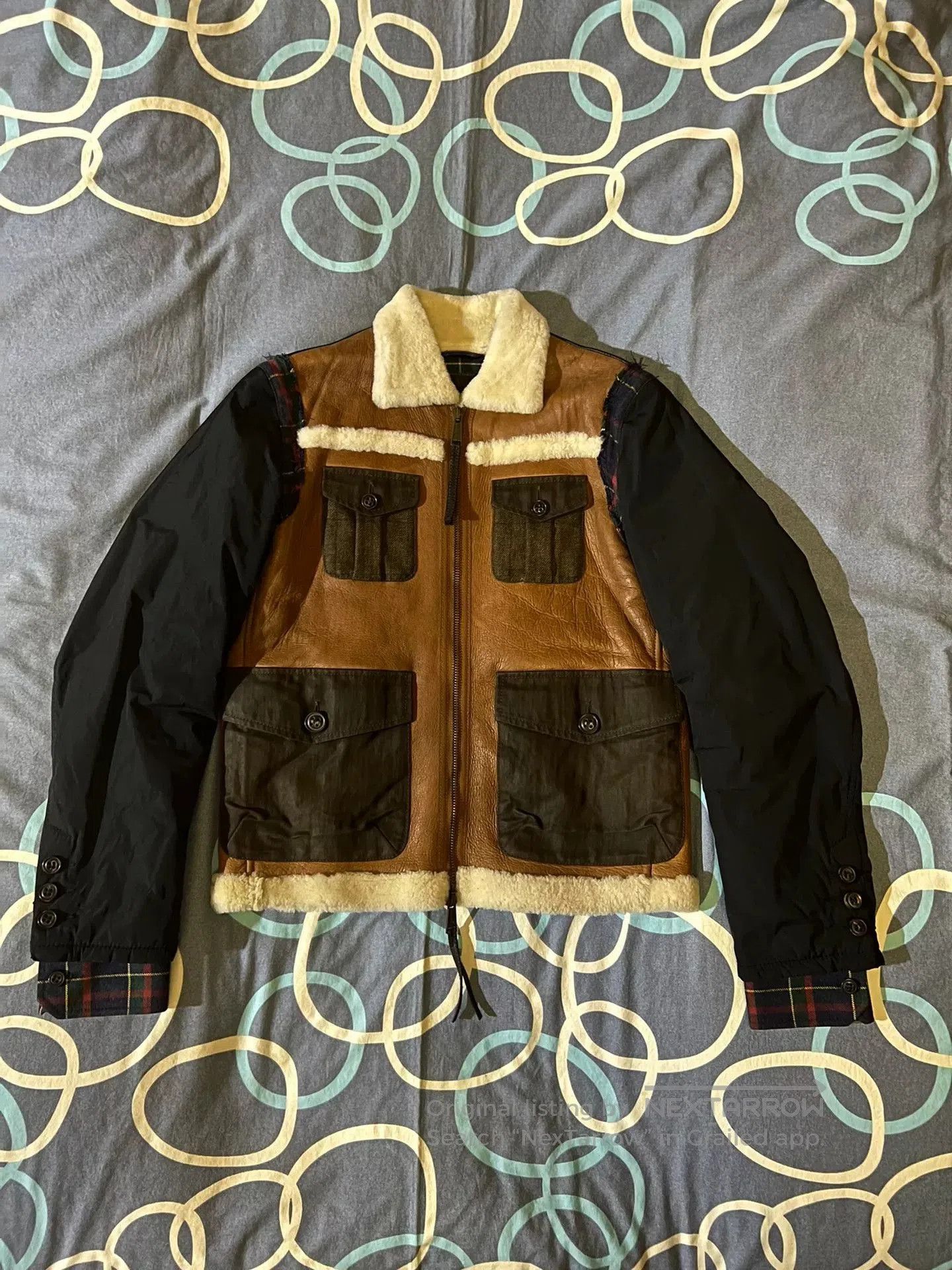 Dsquared2 dsquared2 shearling cotton jacket with sleeves. Size US XXL / EU 58 / 5 - 1 Thumbnail