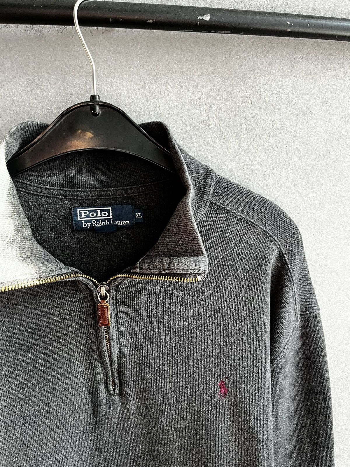 Polo Ralph Lauren × Ralph Lauren × Vintage Ralph Lauren zip sweatshirt vintage size xl Size US XL / EU 56 / 4 - 3 Thumbnail
