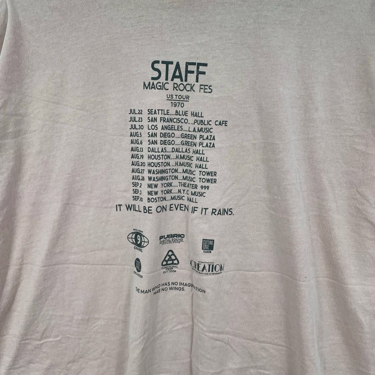 Other NIKO AND JAPAN Magic Rock Festival Baggy Boxy Tee Shirt Size 3XL / US 20-22 - 7 Thumbnail